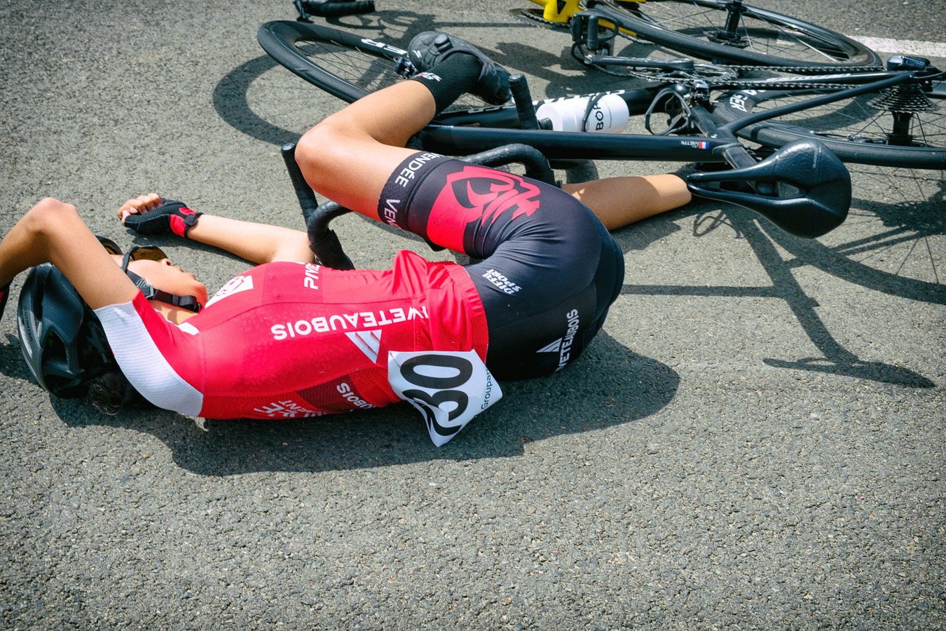 Finale des routes de l'Ouest Féminine 2025. Course cycliste féminine à étapes regroupant les meilleures coureuses en catégories U15,U17,U19. La gault Saint Denis, 29 Mai 2025.