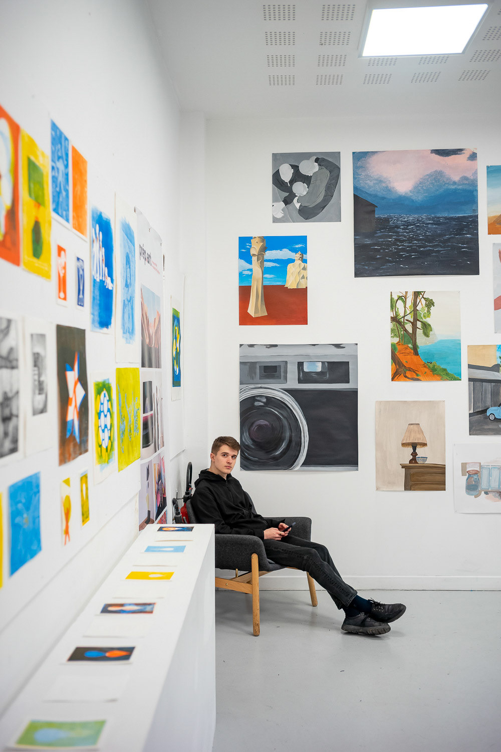 Portes Ouvertes de l'Ècole Prép'art. Paris, 3 décembre 2022.