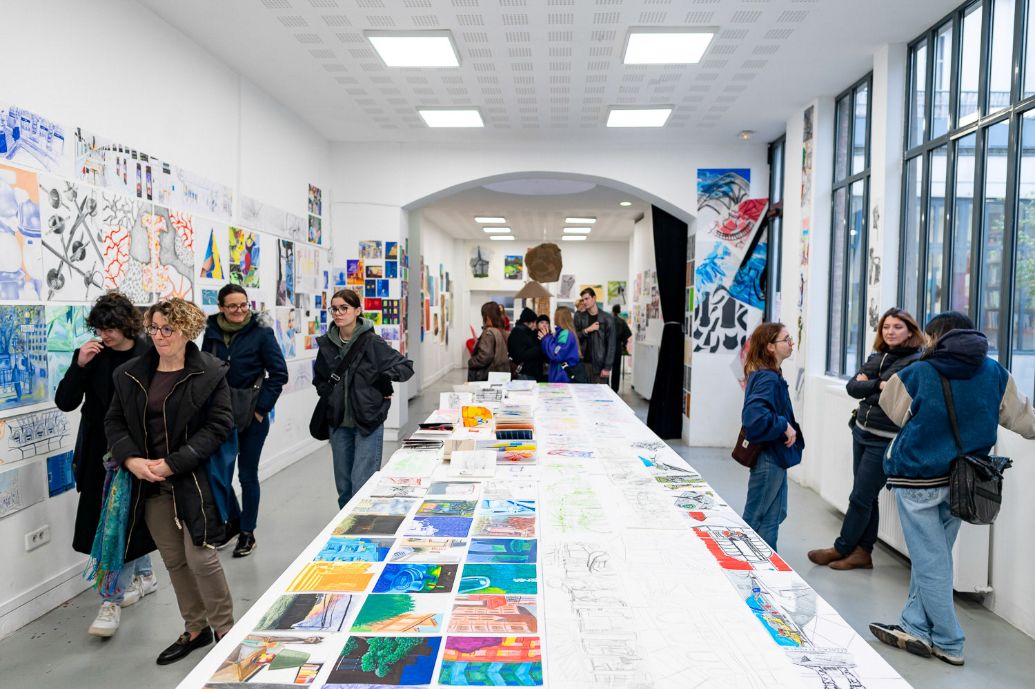 Portes Ouvertes de l'Ècole Prép'art. Paris, 3 décembre 2022.