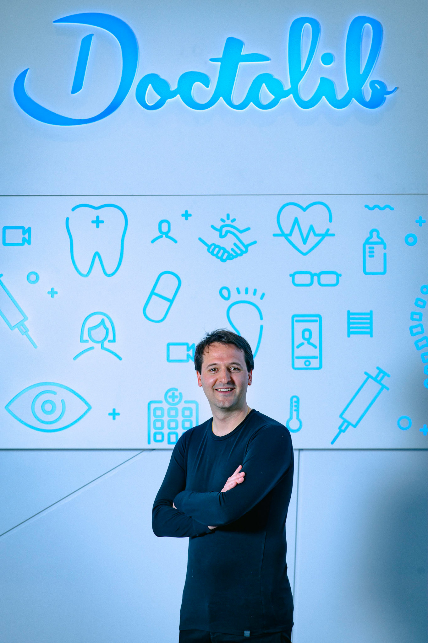 Stanislas Niox-Chateau, est le cofondateur et le PDG de la start-up Doctolib depuis 2013. Levallois, 21 Mars 2022.