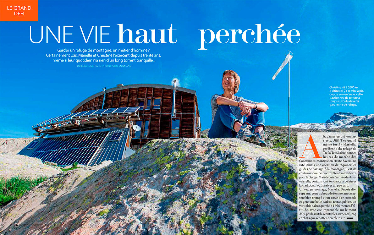 La vie en refuge dans Serengo