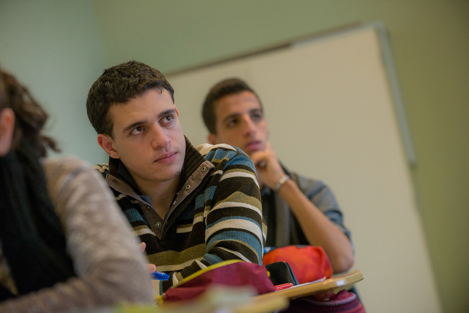 Cours de maths en 2 ème année de prépa au lycée Saint Exupery. Mantes la Jolie, dÈcembre 2013.
