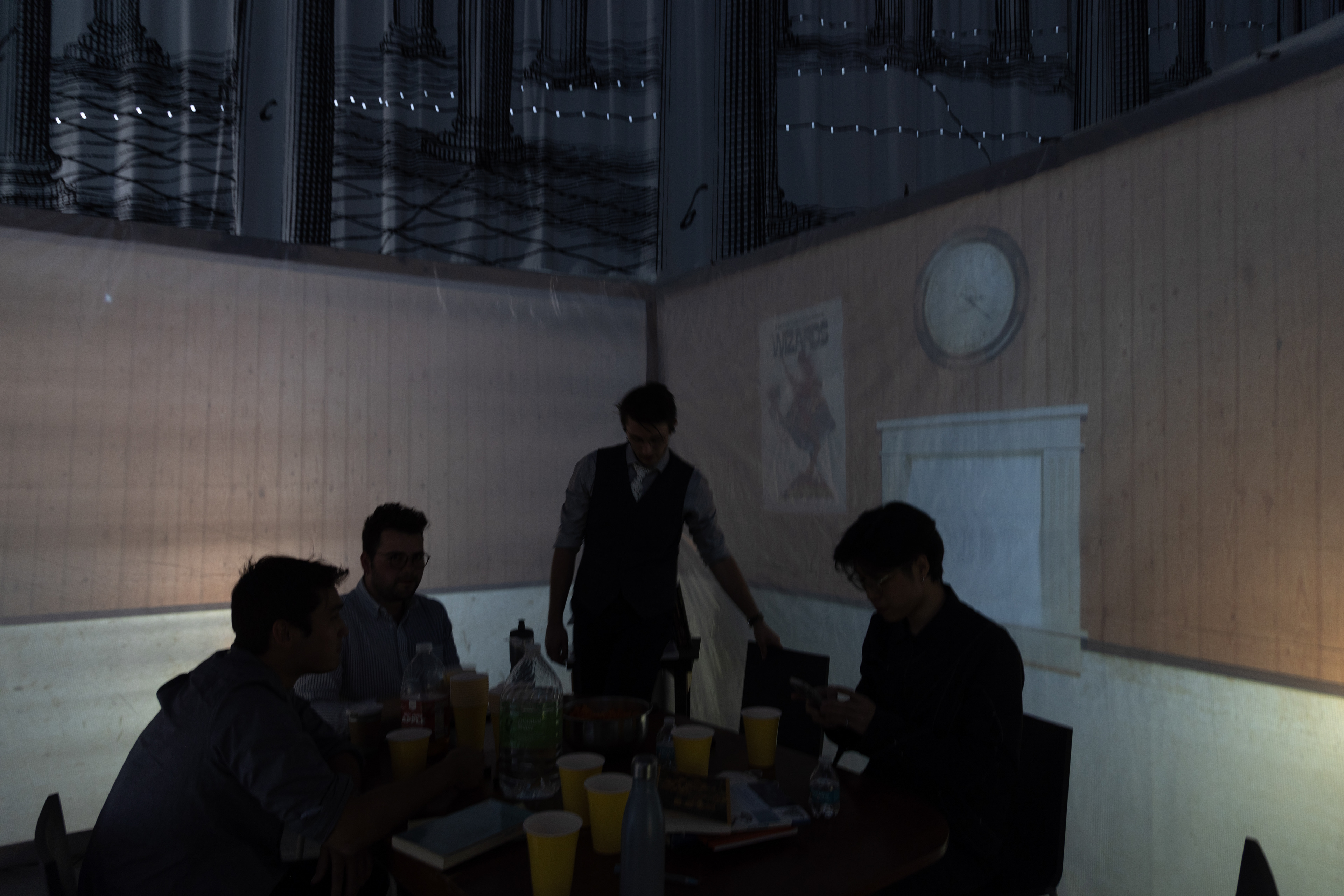 Final installation, mid-game
