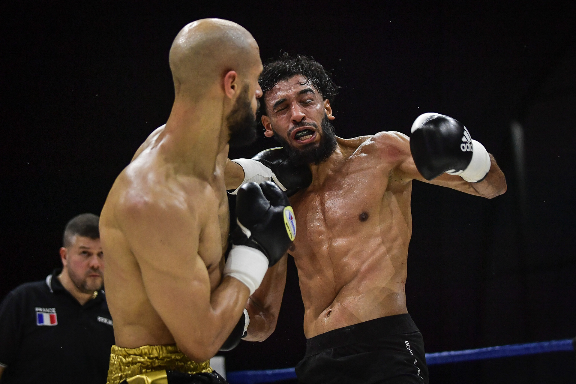 The "World Kickboxing Champion" challenge at the Grand Palais Ephemere in Paris on February 8, 2024. Firas Abdullah / Abaca Press