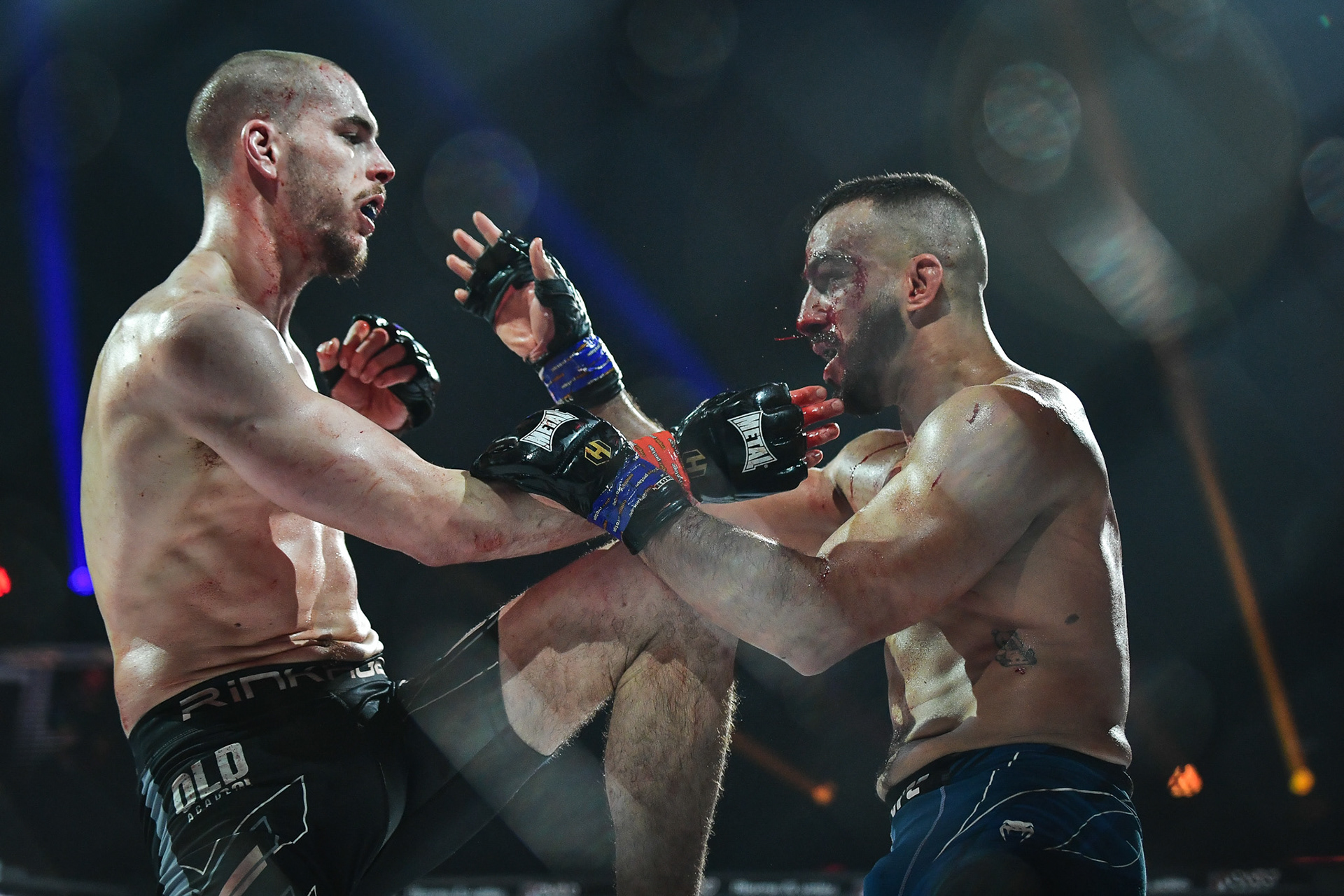 The HEXAGONE MMA 13 PARIS at the Zenith in Paris on January 26, 2024. Firas Abdullah / Abaca Press