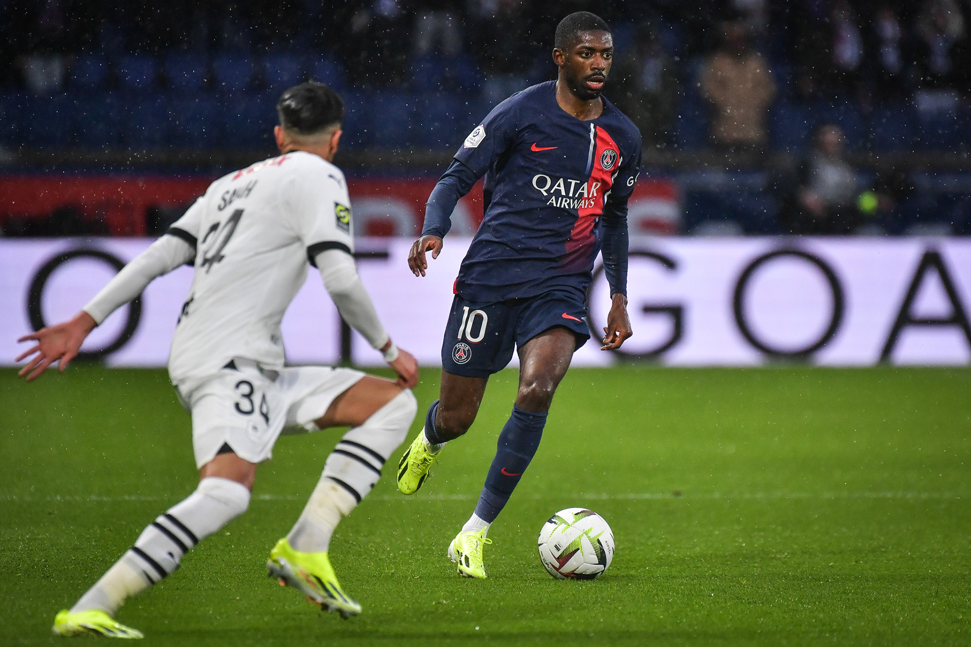 Highlights from the Ligue 1 football match between Paris Saint-Germain and Stade Rennais at the Parc des Princes stadium in Paris on February 25, 2024. Firas Abdullah / Abaca Press