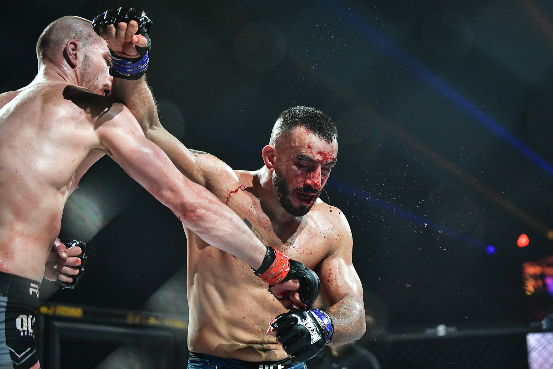 The HEXAGONE MMA 13 PARIS at the Zenith in Paris on January 26, 2024. Firas Abdullah / Abaca Press