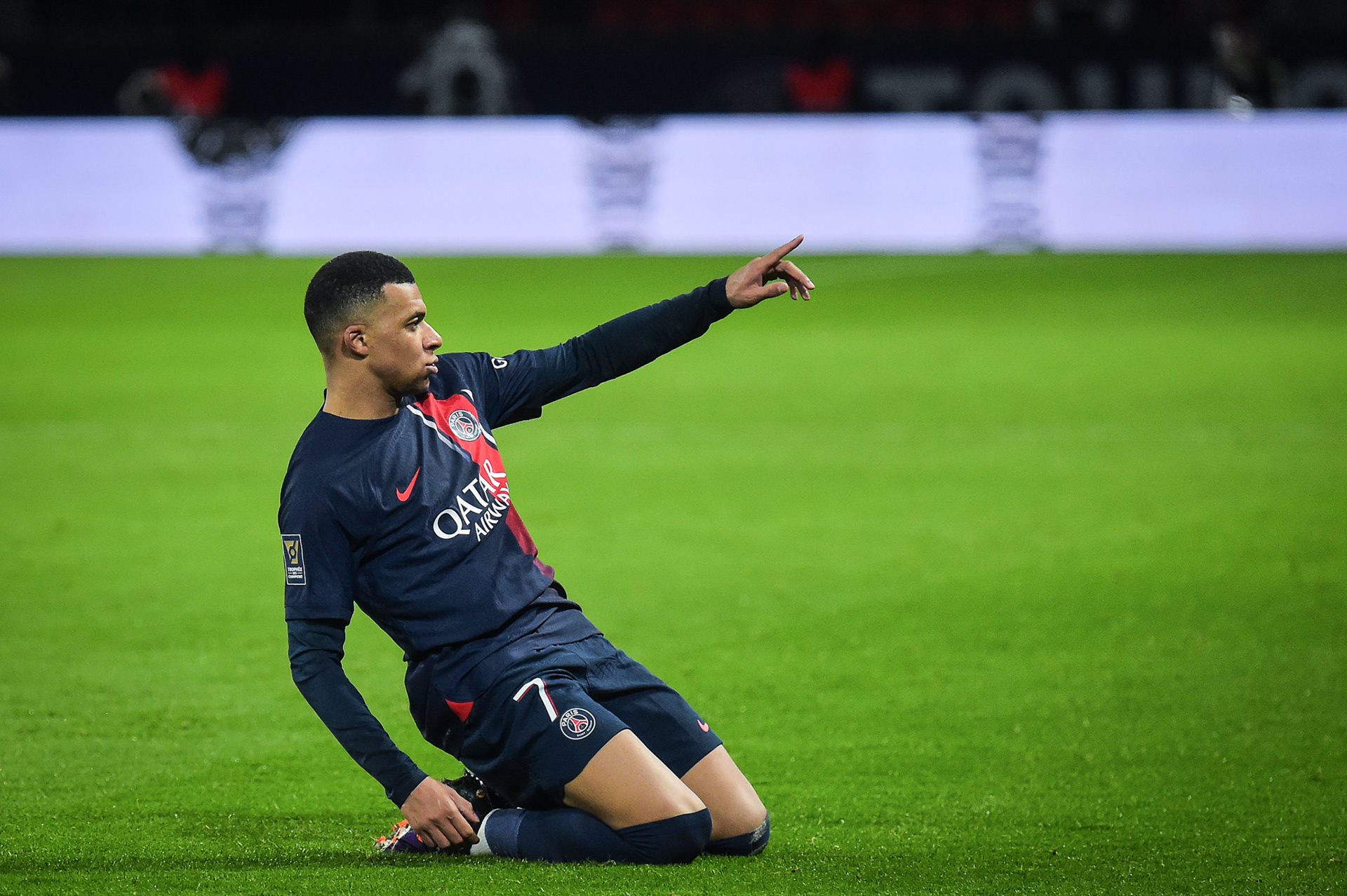 Paris Saint-Germain wins over Toulouse FC on the 2023 Trophee des Champions football match at the Parc des Princes stadium in Paris on January 3, 2024. Firas Abdullah / Abaca Press