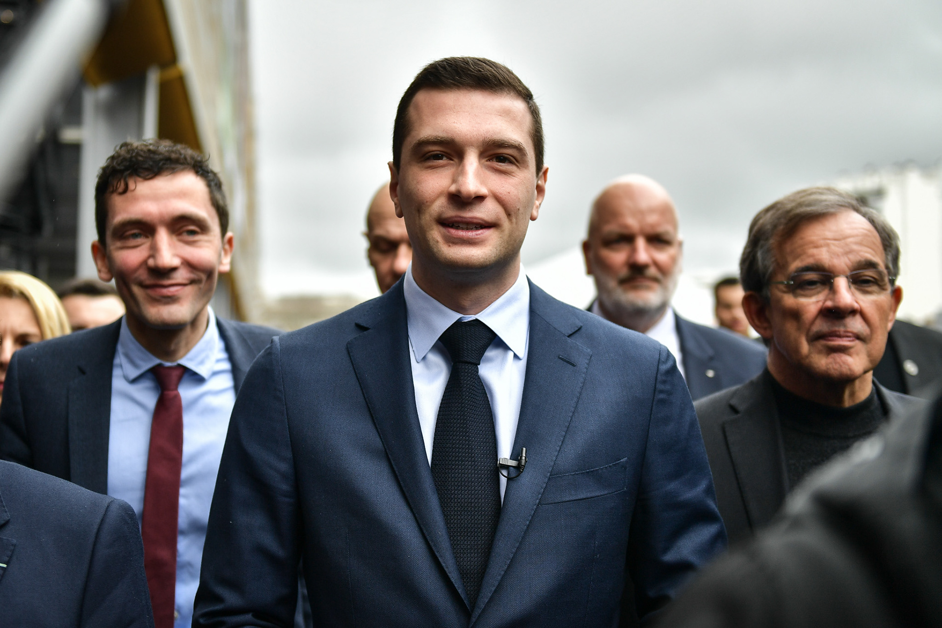 President of the French far-right political party "Rassemblement National" Jordan Bardella visits the International Agricultural Fair in Paris on February 26, 2024. Firas Abdullah / Abaca Press