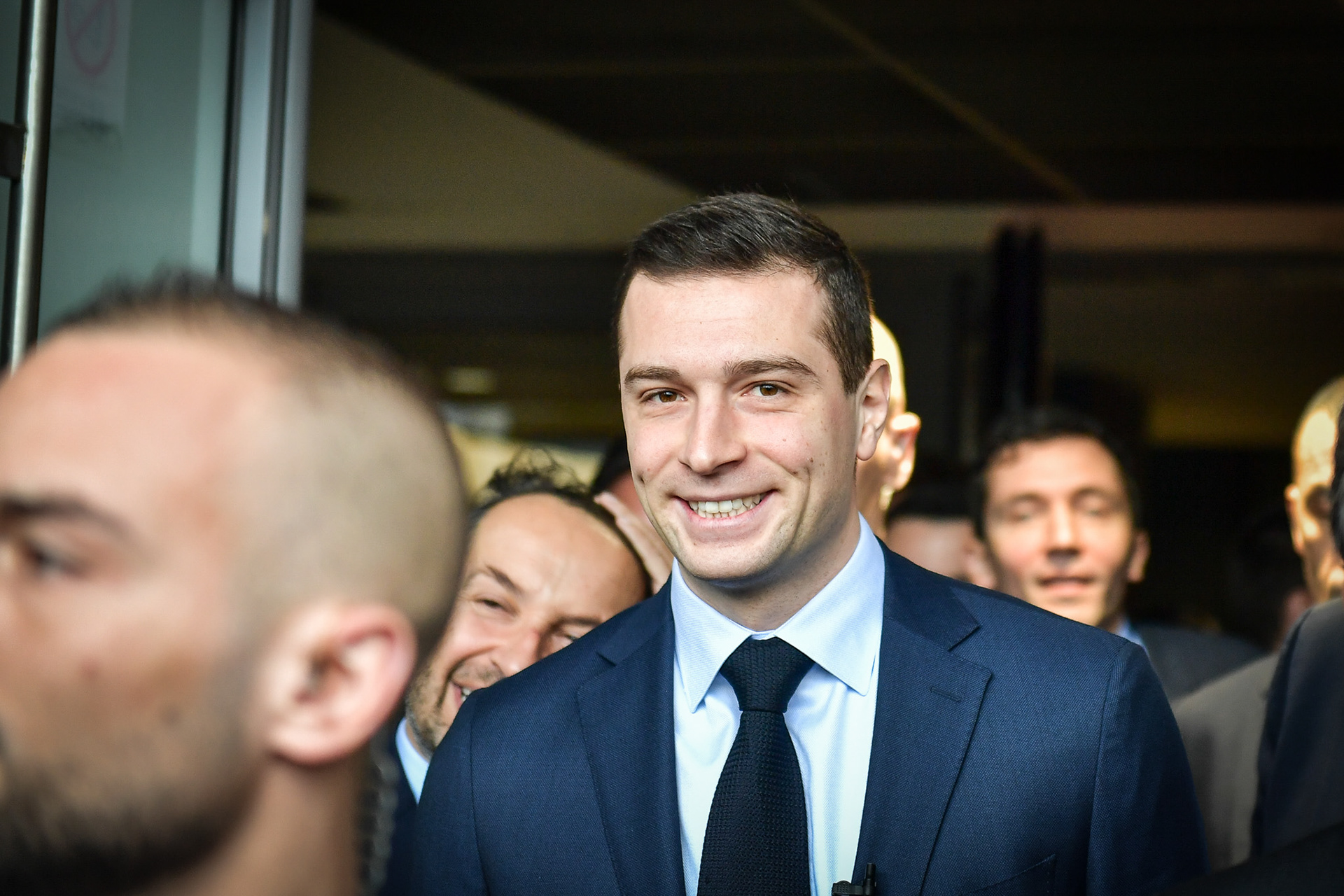 President of the French far-right political party "Rassemblement National" Jordan Bardella visits the International Agricultural Fair in Paris on February 26, 2024. Firas Abdullah / Abaca Press