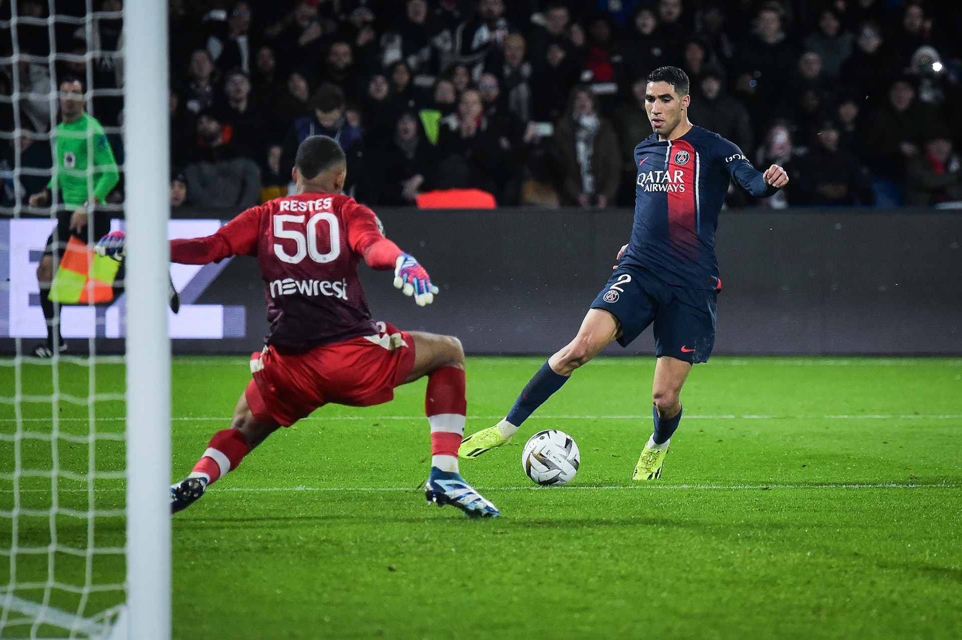 Paris Saint-Germain wins over Toulouse FC on the 2023 Trophee des Champions football match at the Parc des Princes stadium in Paris on January 3, 2024. Firas Abdullah / Abaca Press