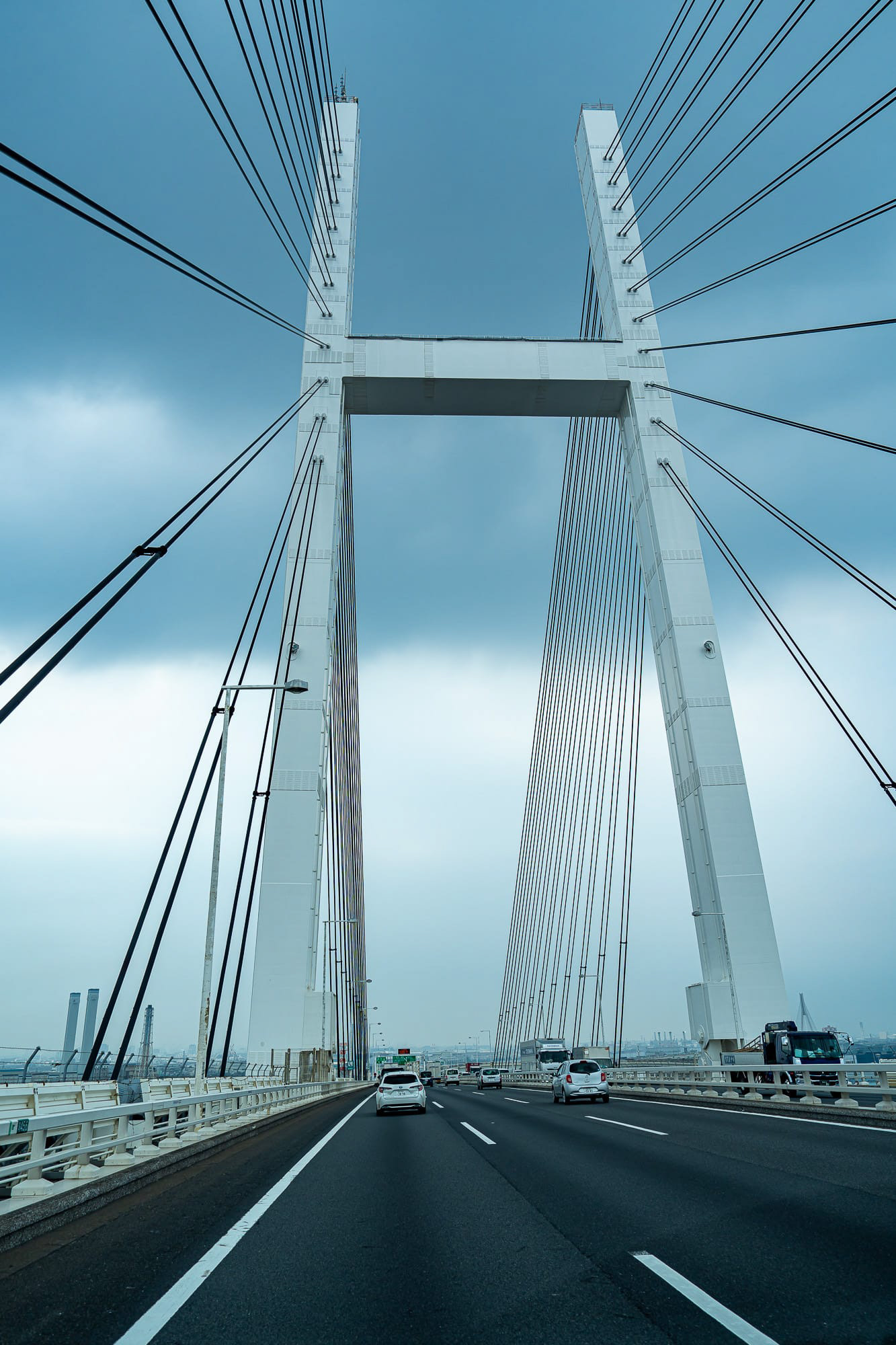 Yokohama to Tokyo Bay Bridge 