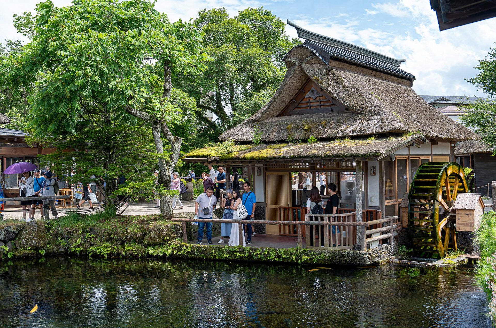 A tourist trap village near Mt Fuji. 