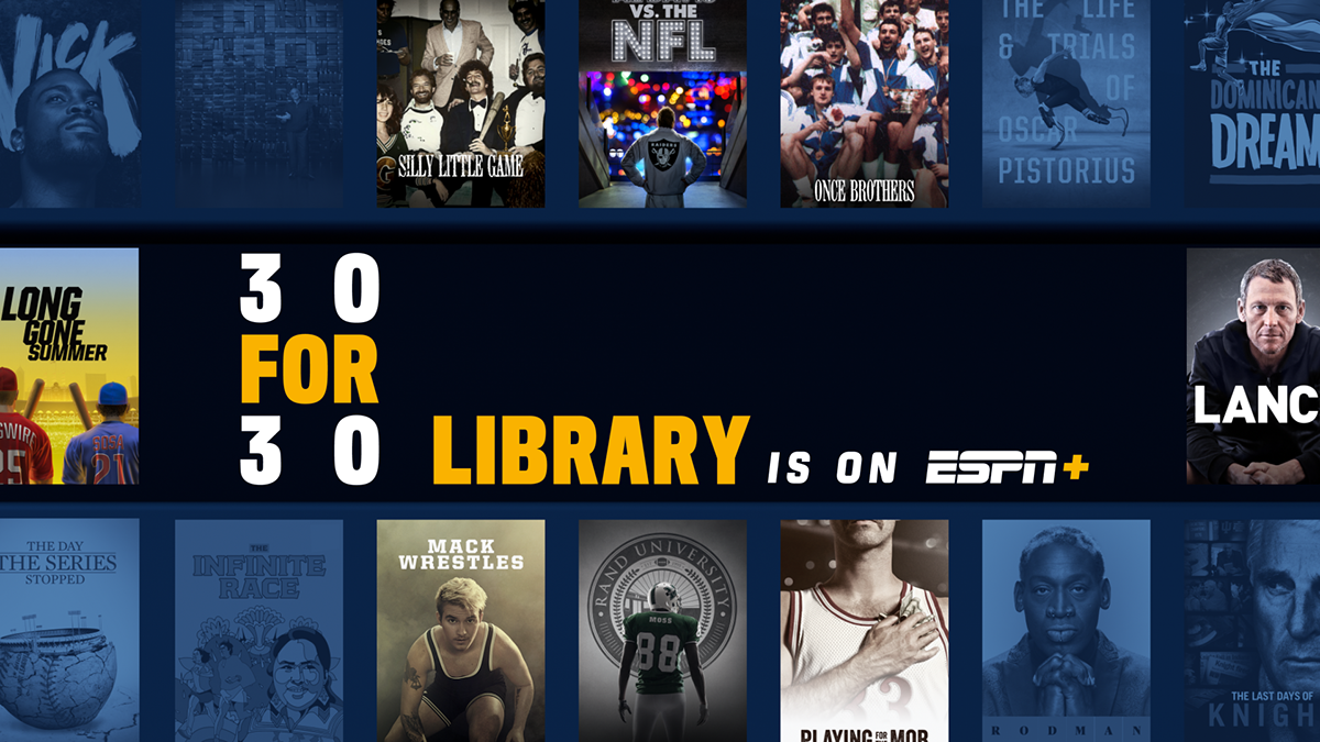 Catalina Rodriguez I Motion GFX Designer , Animator - ESPN+ 30 For 30 - Where Can I Watch Espn 30 For 30