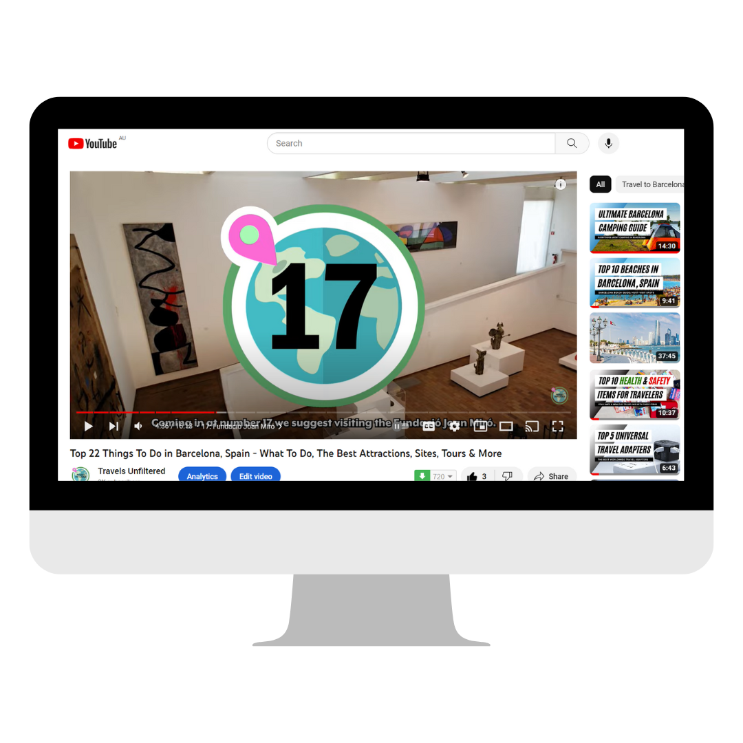 Branding Countdown Icon Displayed in Video