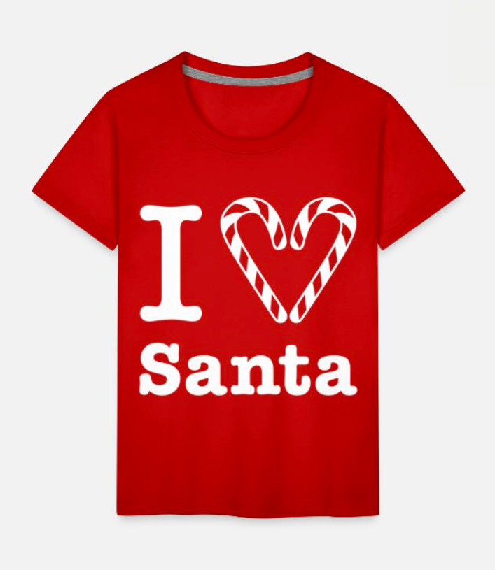I Heart Santa Design