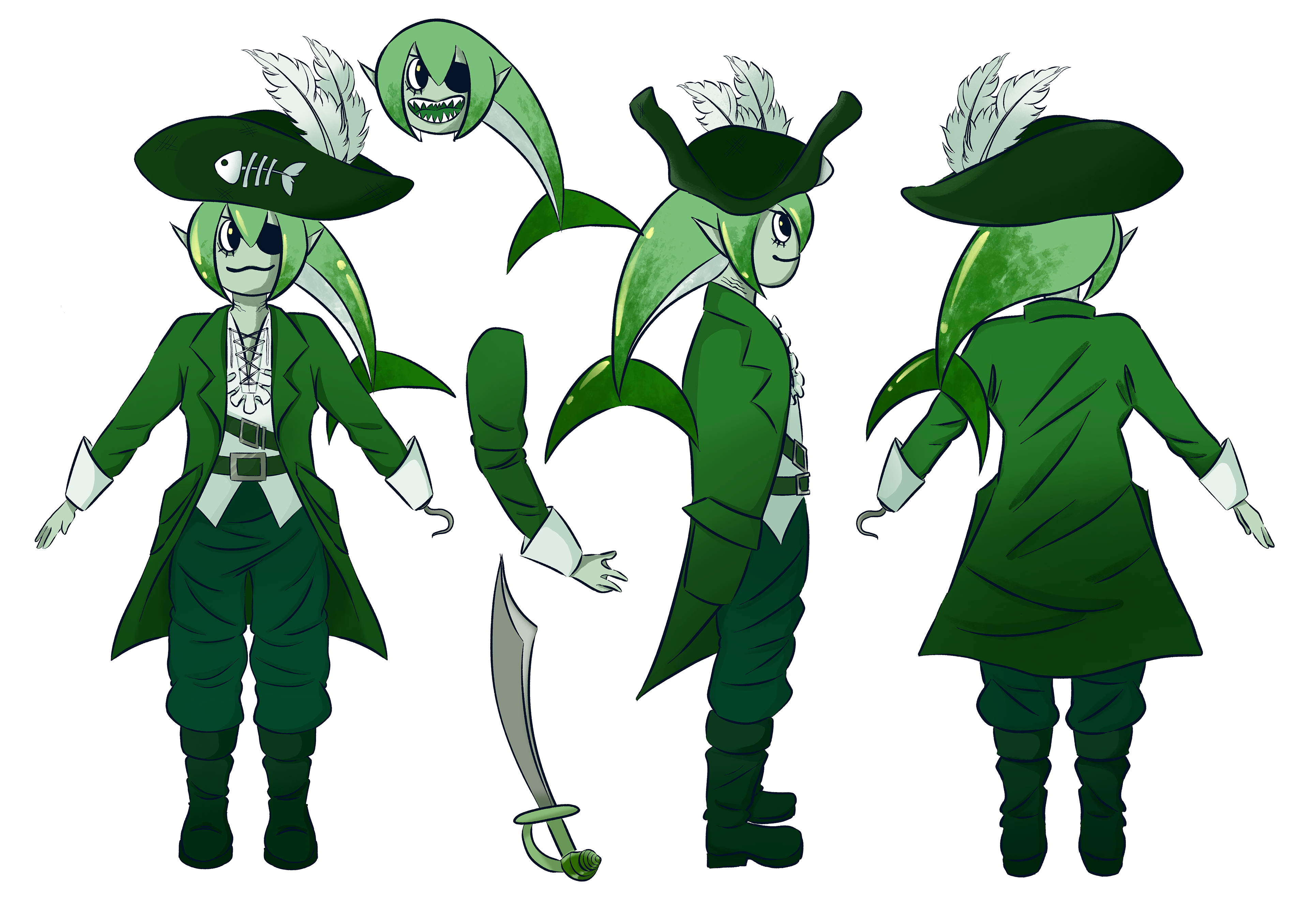 Turn Around Concept Green