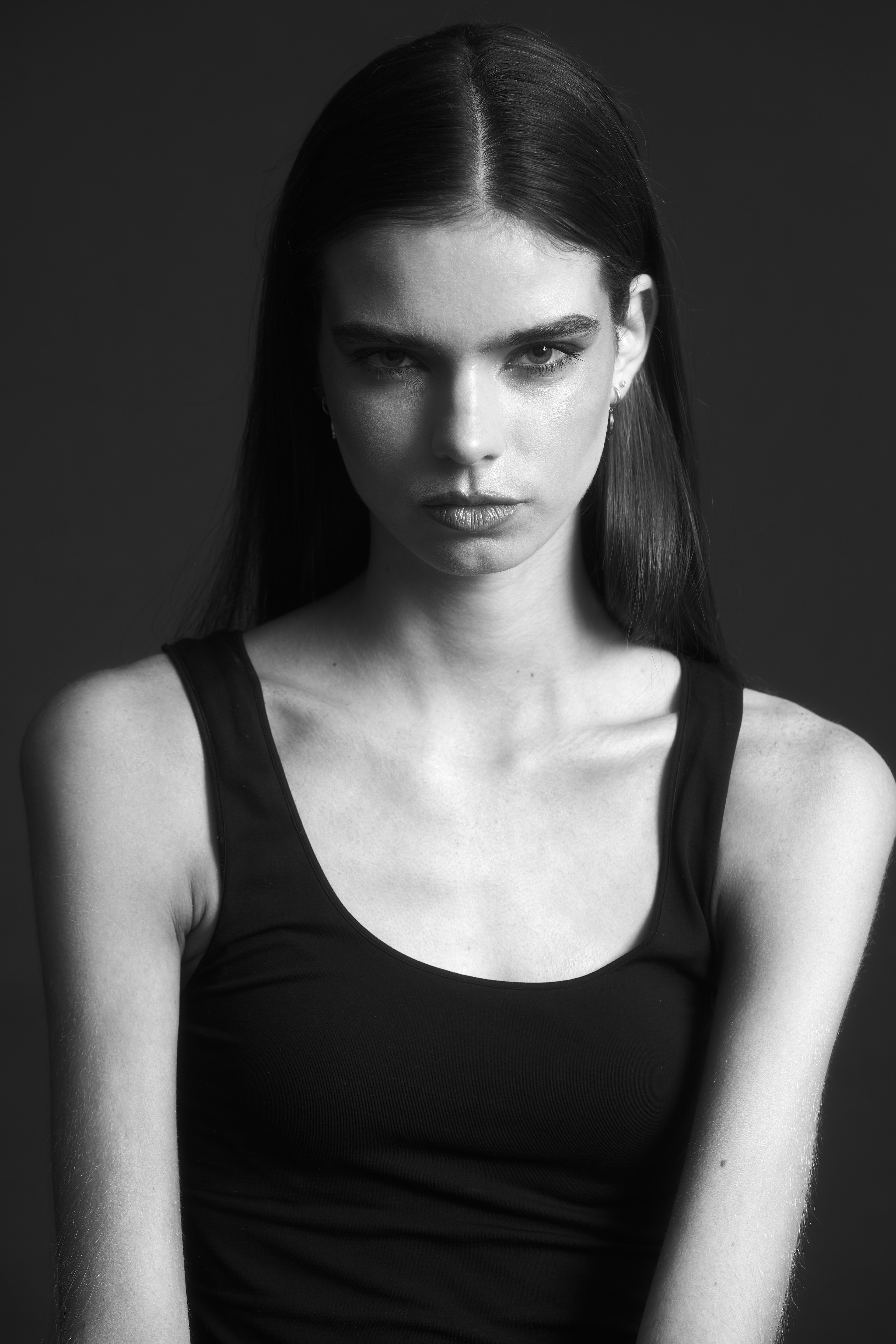 Senna Vet is a fashion model with Next Management worldwide and VDM in Amsterdam. Here she's shot by JMstudio in a black tank top