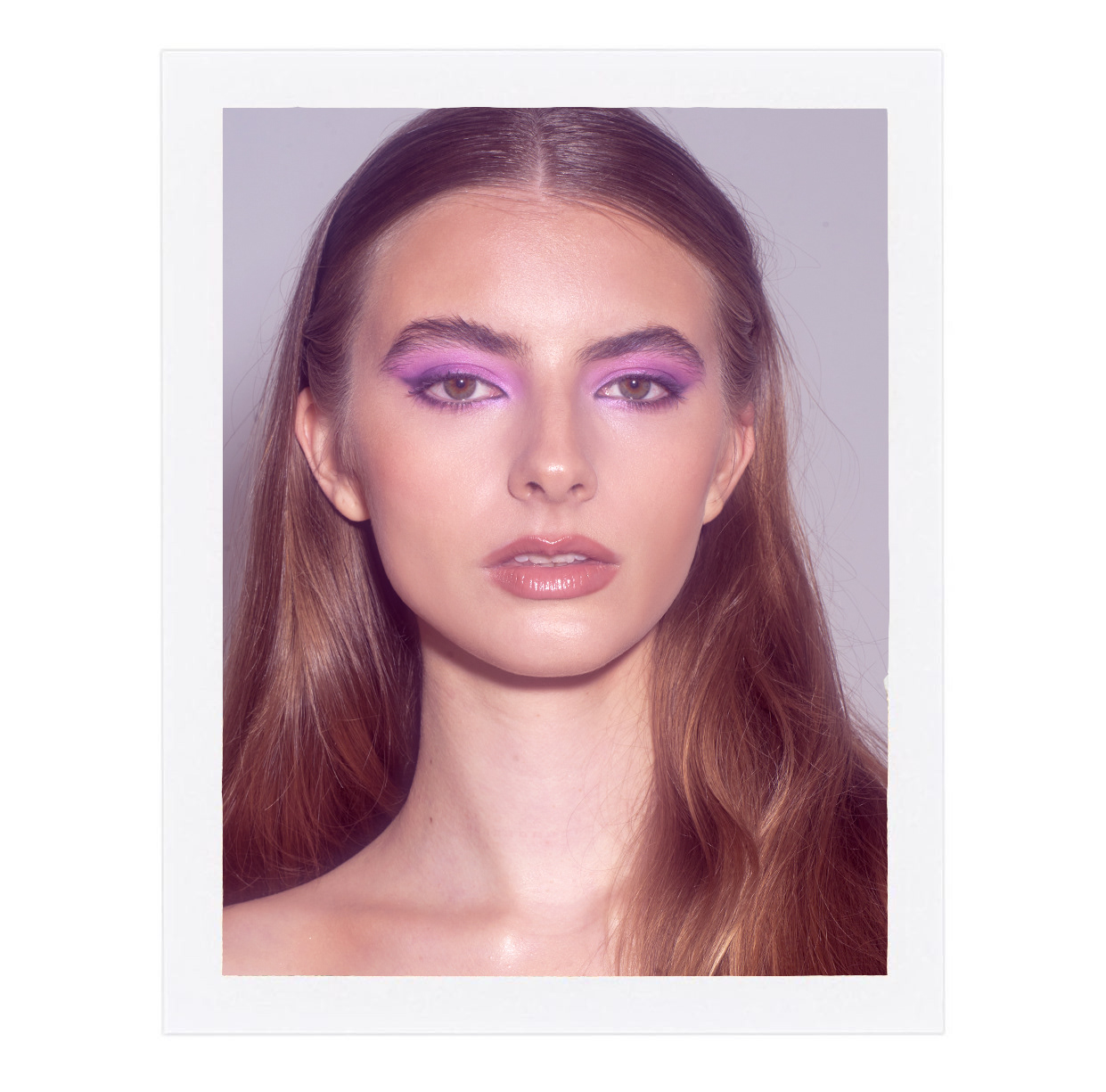 Britt Kuipers is a model based in Amsterdam, shooting together with JMstudio for a beauty photoshoot in these polaroid-style images