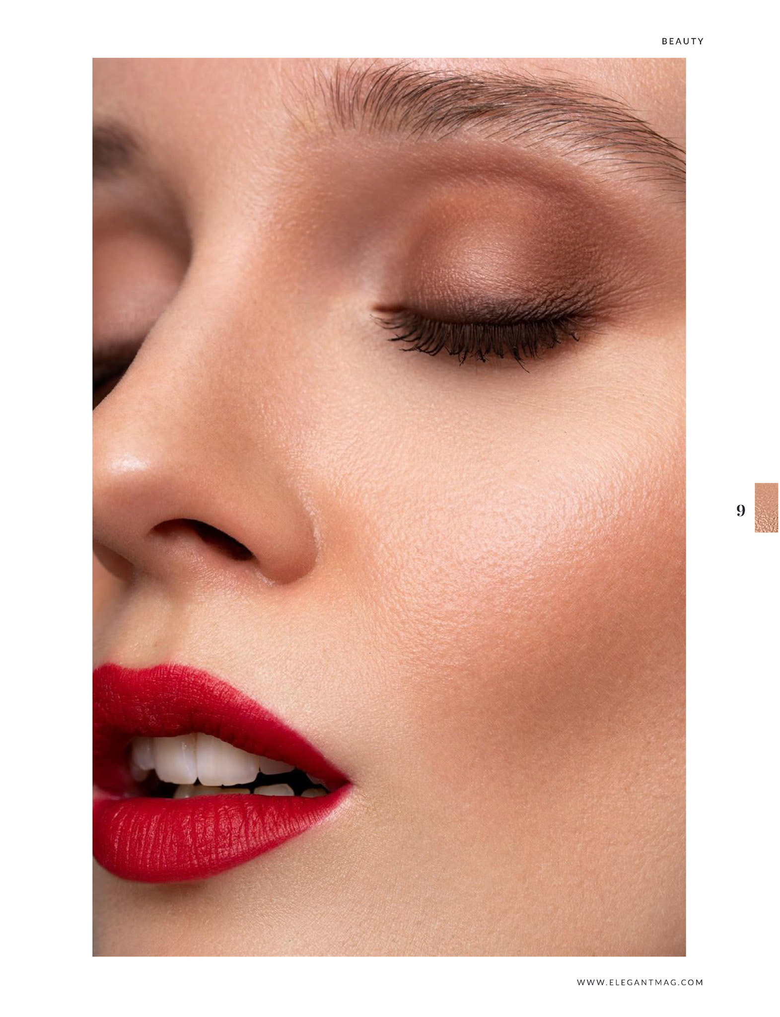 Elegant Magazine - February 2020 Shot by Joseph MacMillan aka JMstudio.dk Makeup by Cristina Bularda