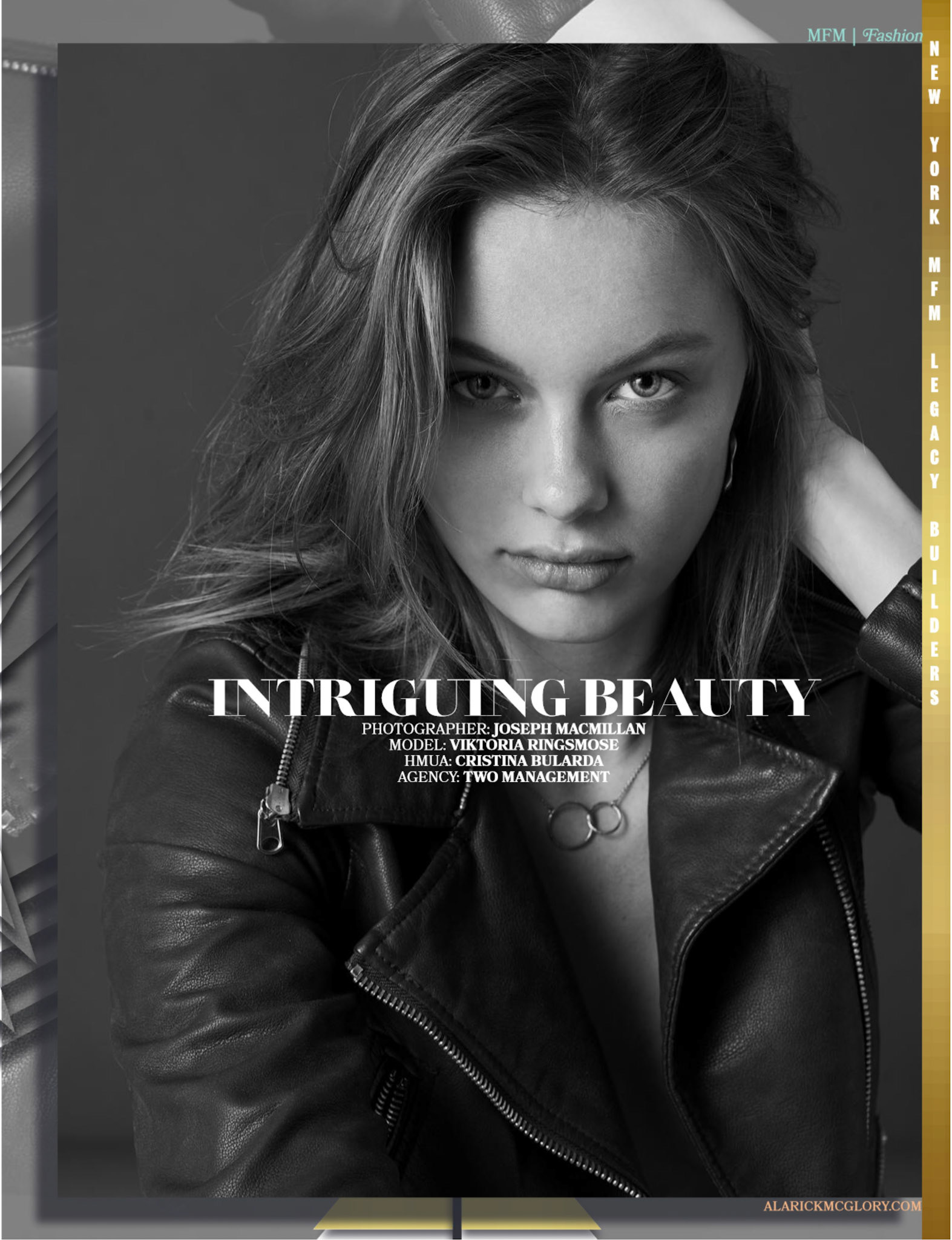 McGlory Fashion Magazine - May 2020 Viktoria Ringsmose from Two Management Copenhagen Shot by Joseph MacMillan aka JMstudio.dk With hair and makeup by Cristina Bularda.