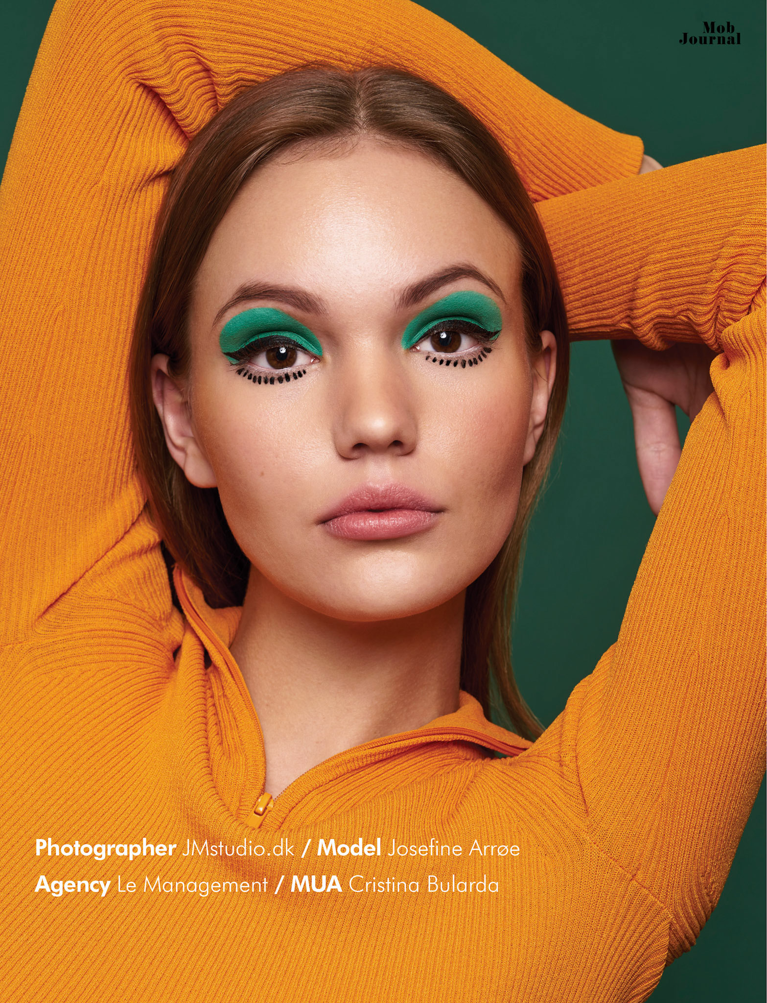 Mob Journal - April 2020 Model: Josefine Arrøe @ Le Management Makeup: Cristina Bularda Photographer: JMstudio.dk aka Joseph MacMillan