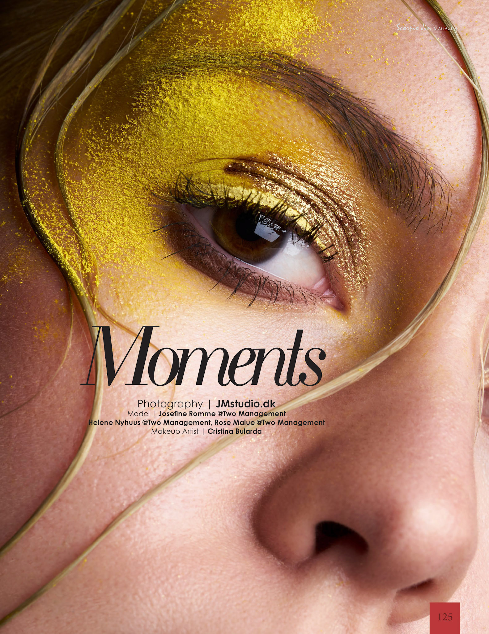 Scorpio Jin Magazine - February 2020 Shot by Joseph MacMillan aka JMstudio.dk Makeup by Cristina Bularda