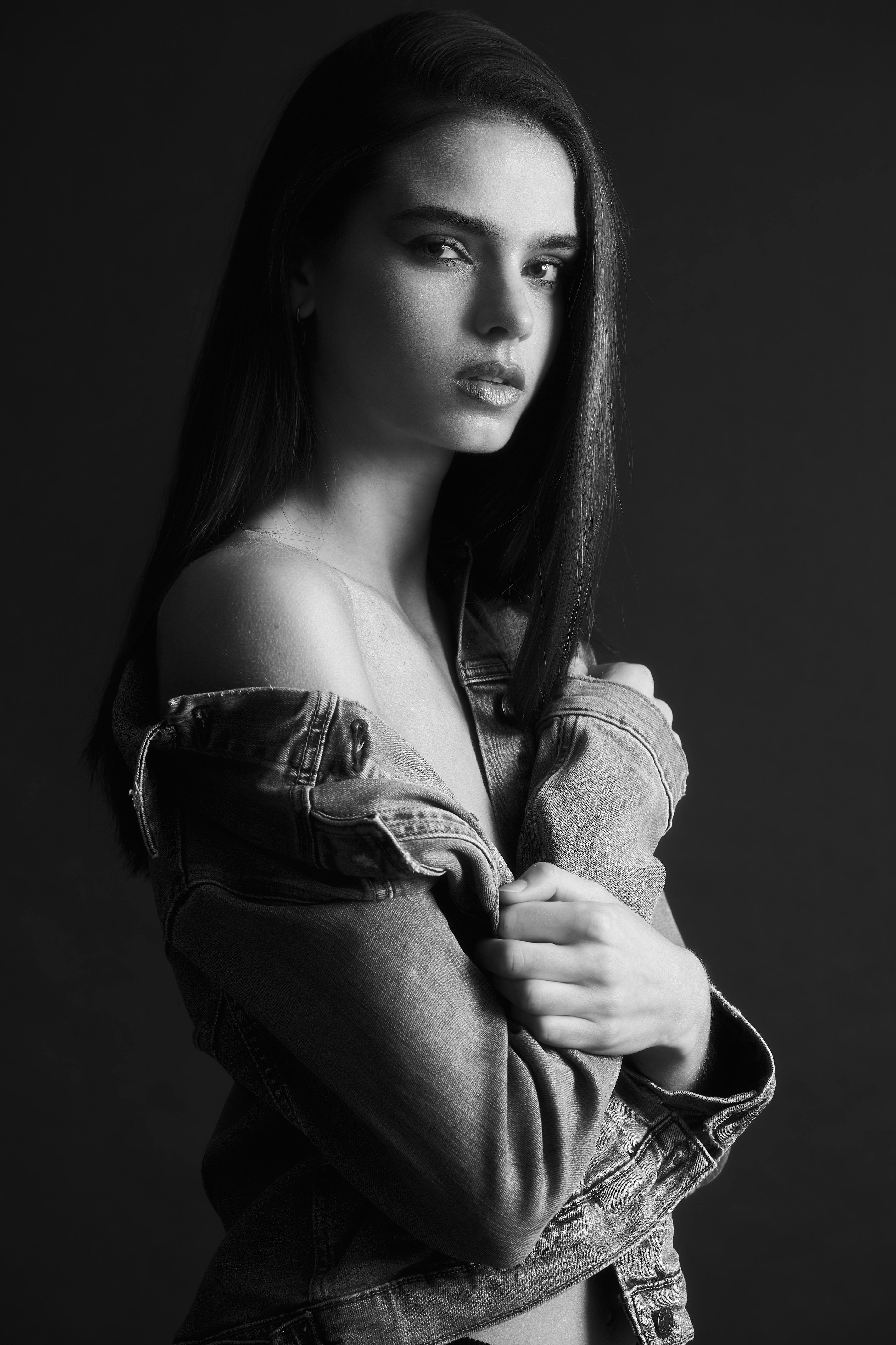 Senna Vet is a fashion model with Next Management worldwide and VDM in Amsterdam. Here she's shot by JMstudio in double denim