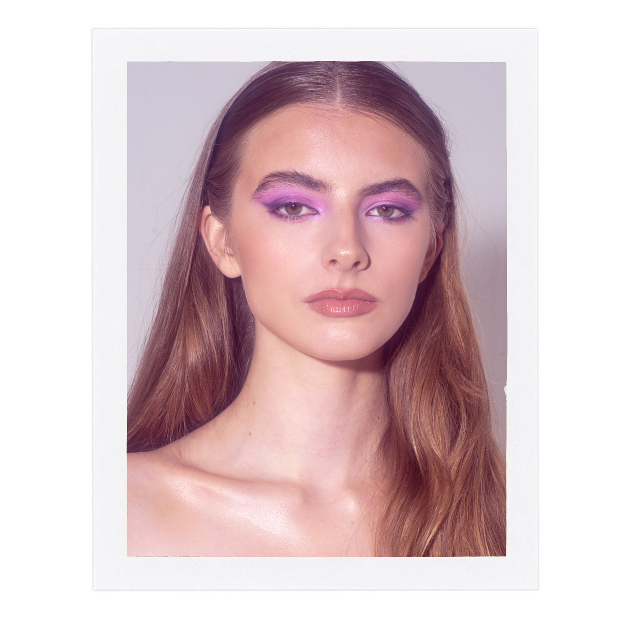 Britt Kuipers is a model based in Amsterdam, shooting together with JMstudio for a beauty photoshoot in these polaroid-style images