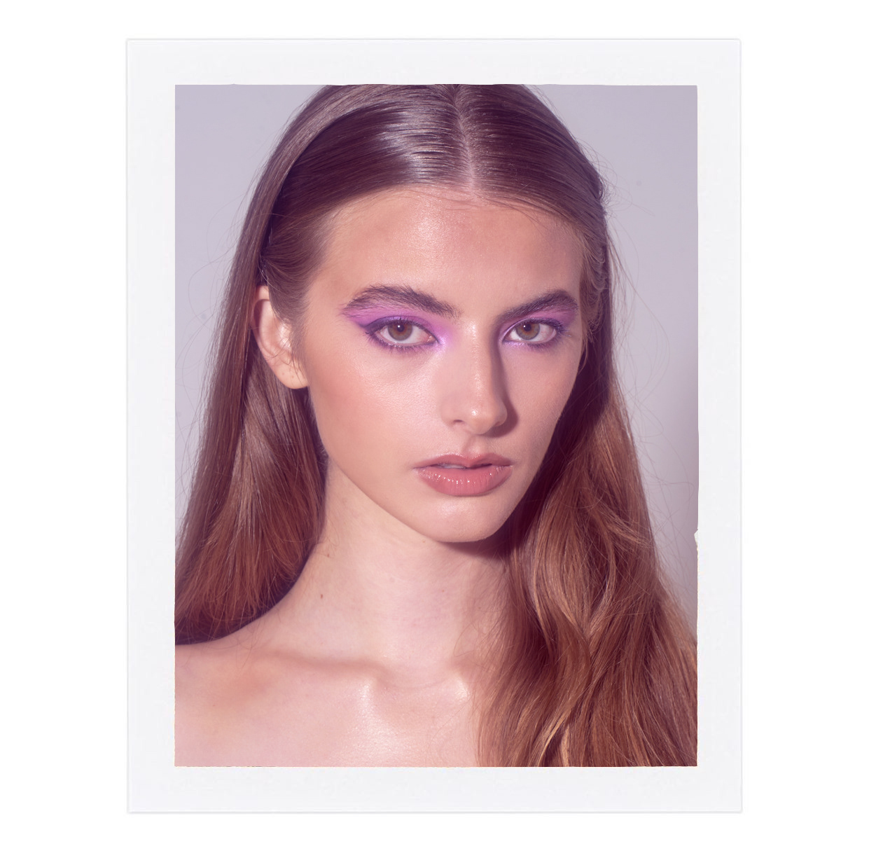 Britt Kuipers is a model based in Amsterdam, shooting together with JMstudio for a beauty photoshoot in these polaroid-style images
