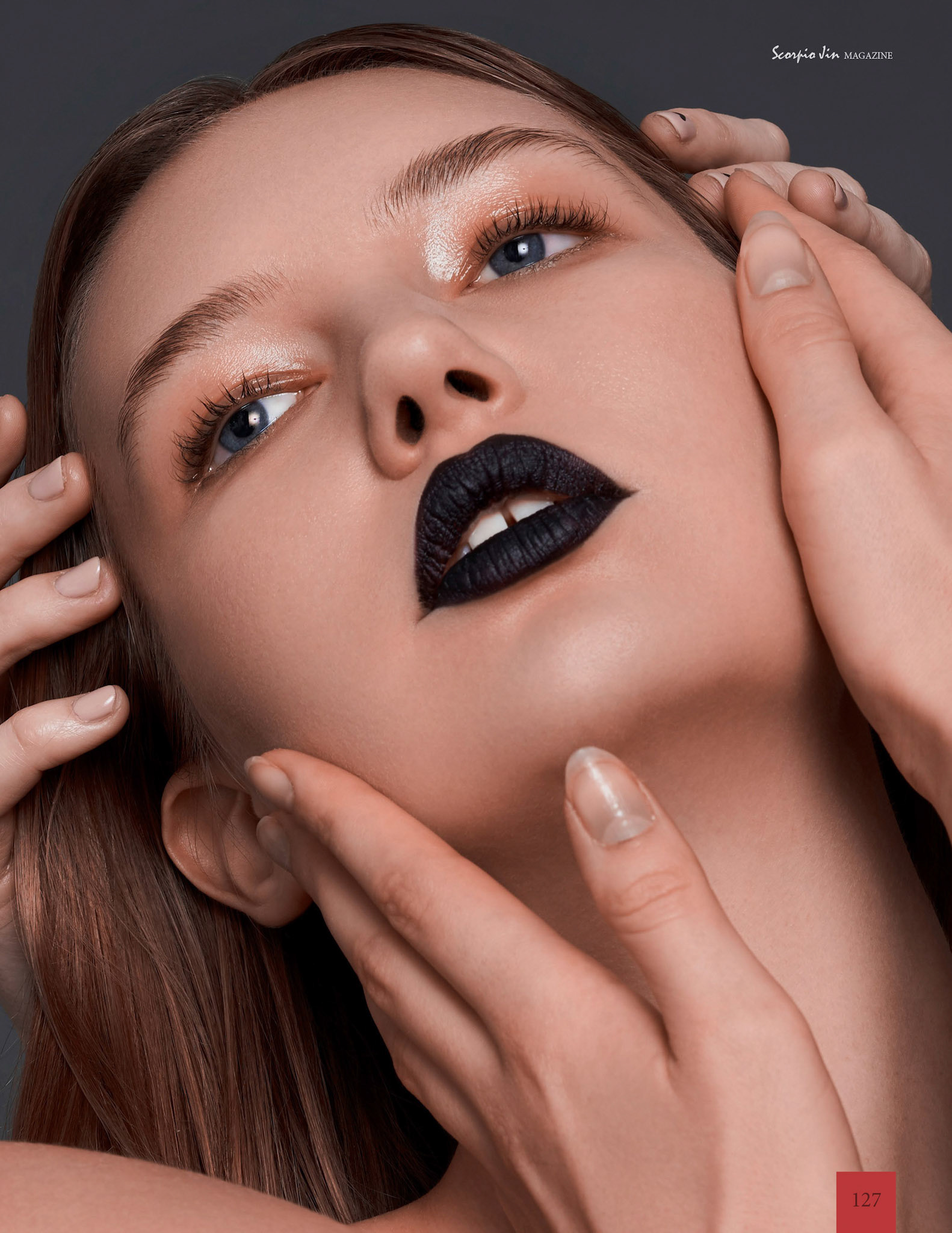 Scorpio Jin Magazine - February 2020 Shot by Joseph MacMillan aka JMstudio.dk Makeup by Cristina Bularda