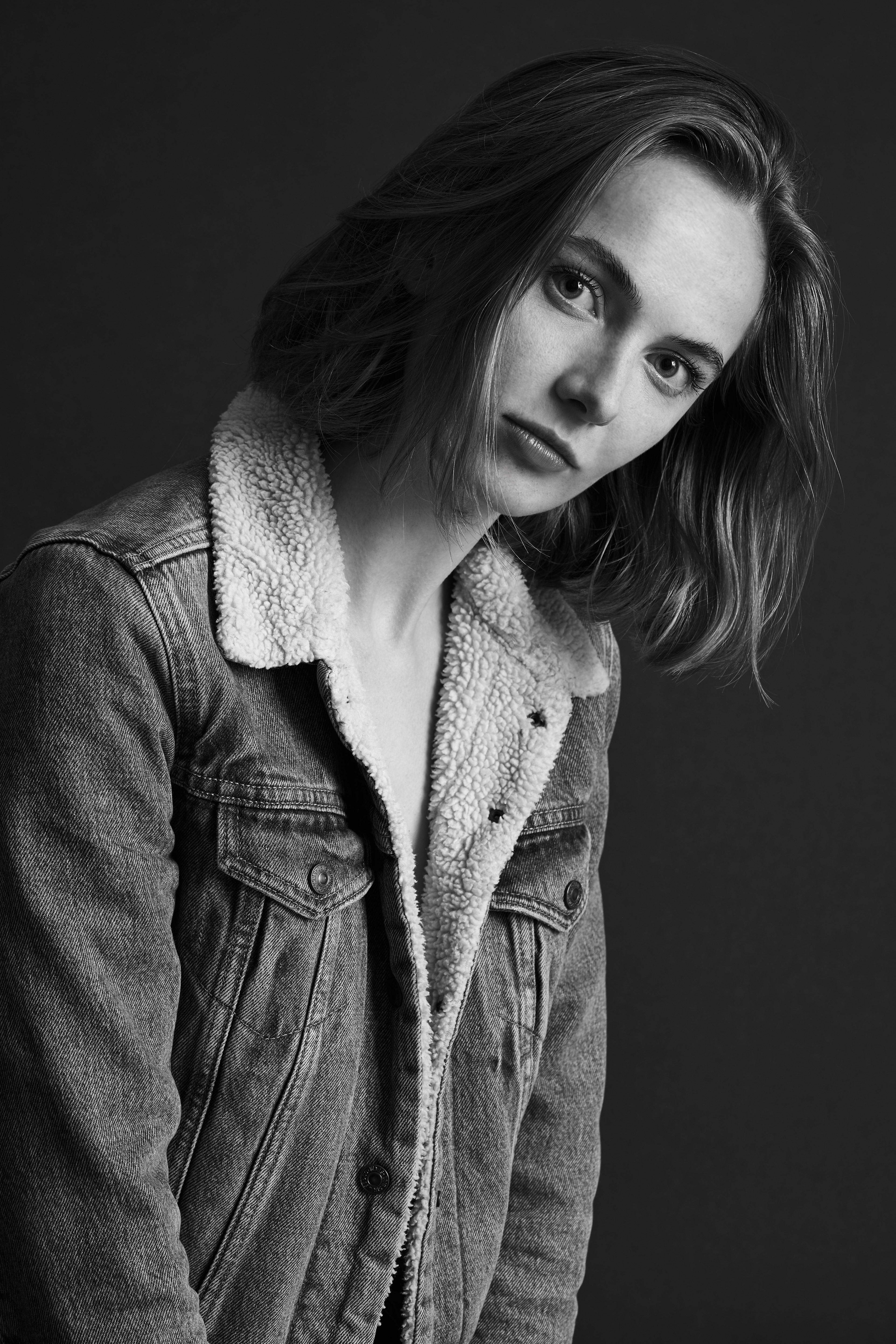 Noortje van Velzen from Holland's Next Top Model and Cachet Models in Denim and Underwear