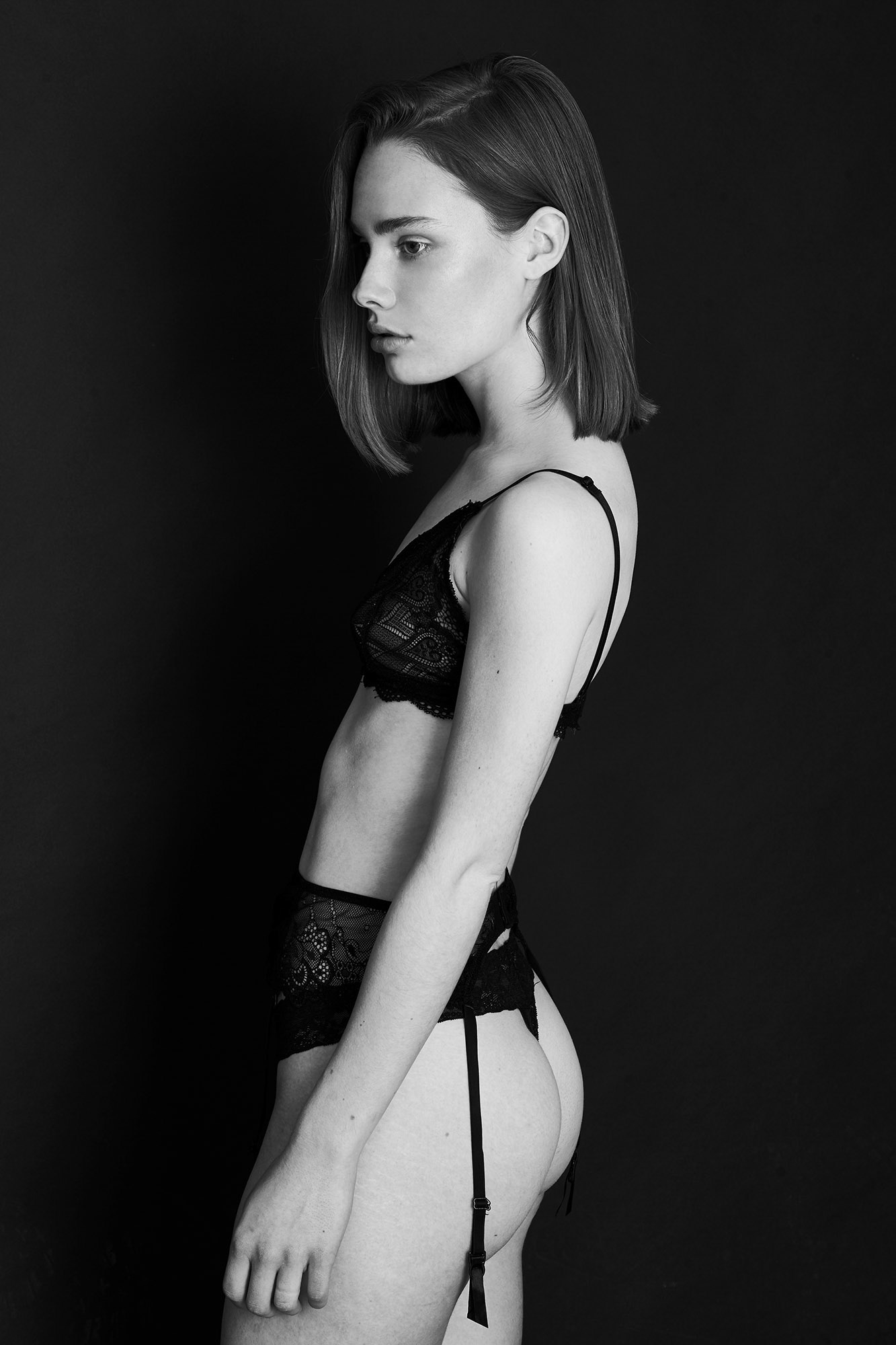 Line Plambech @ Etoile Models DK is a fashion model shot by lingerie photographer JMstudio.dk