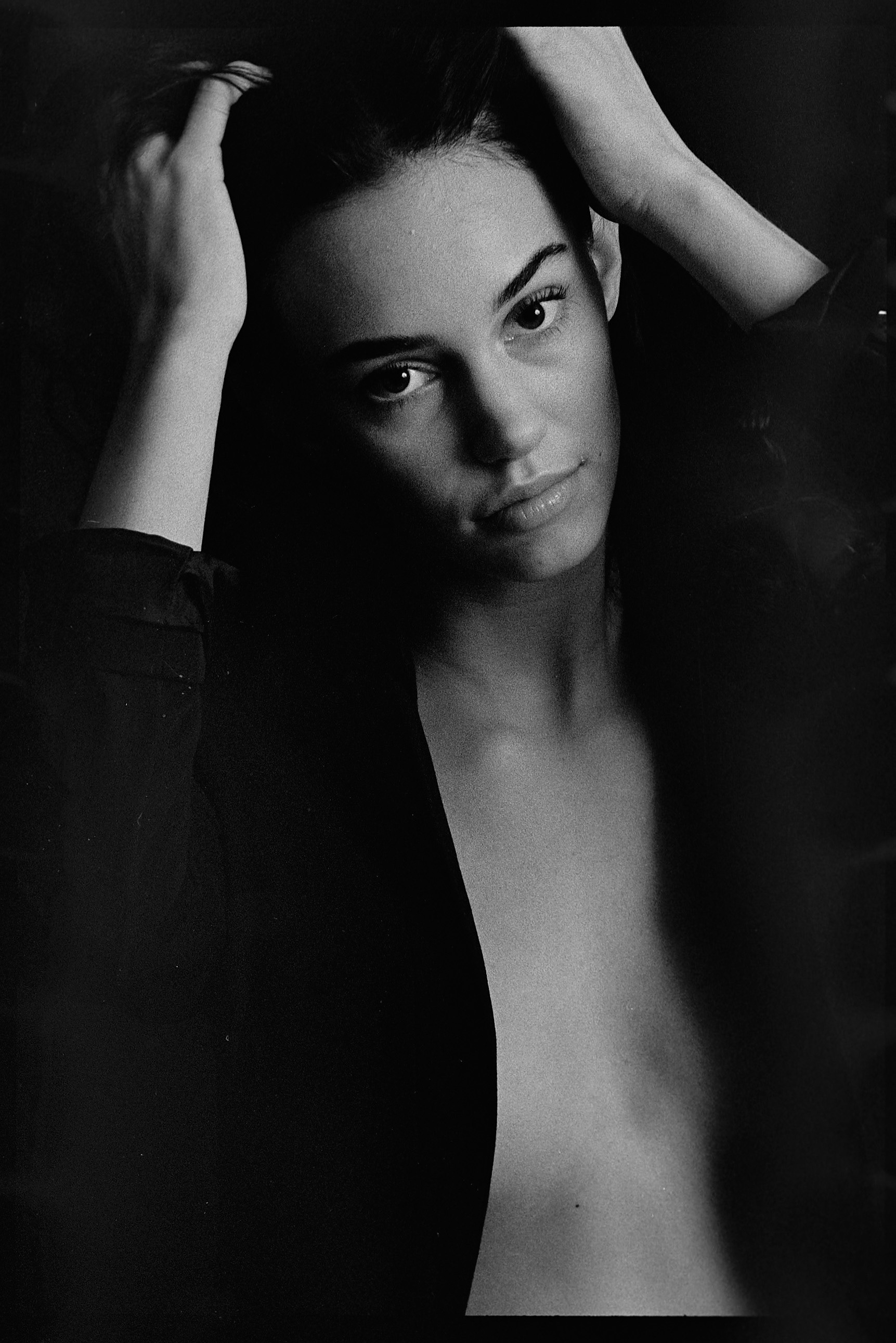 Robine Bitter from Elite Amsterdam shot on Fomapan 400 developed in Adox Adonal 50:1 for 11 minutes.