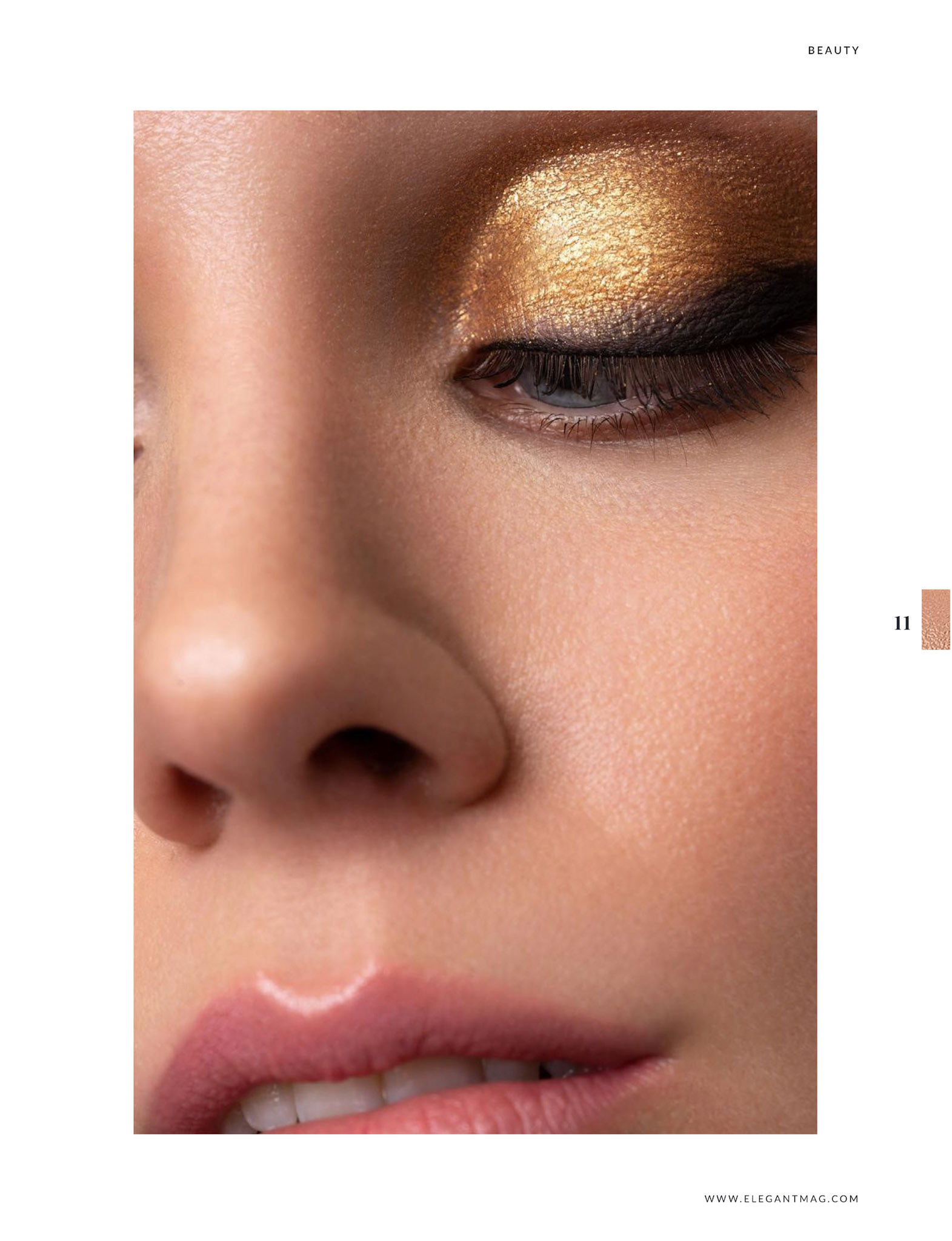 Elegant Magazine - February 2020 Shot by Joseph MacMillan aka JMstudio.dk Makeup by Cristina Bularda