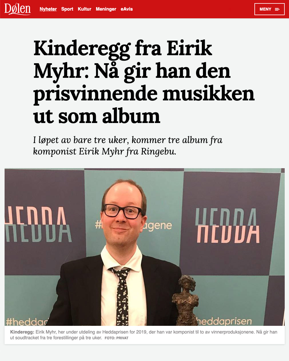 Dølen, October 11, 2019