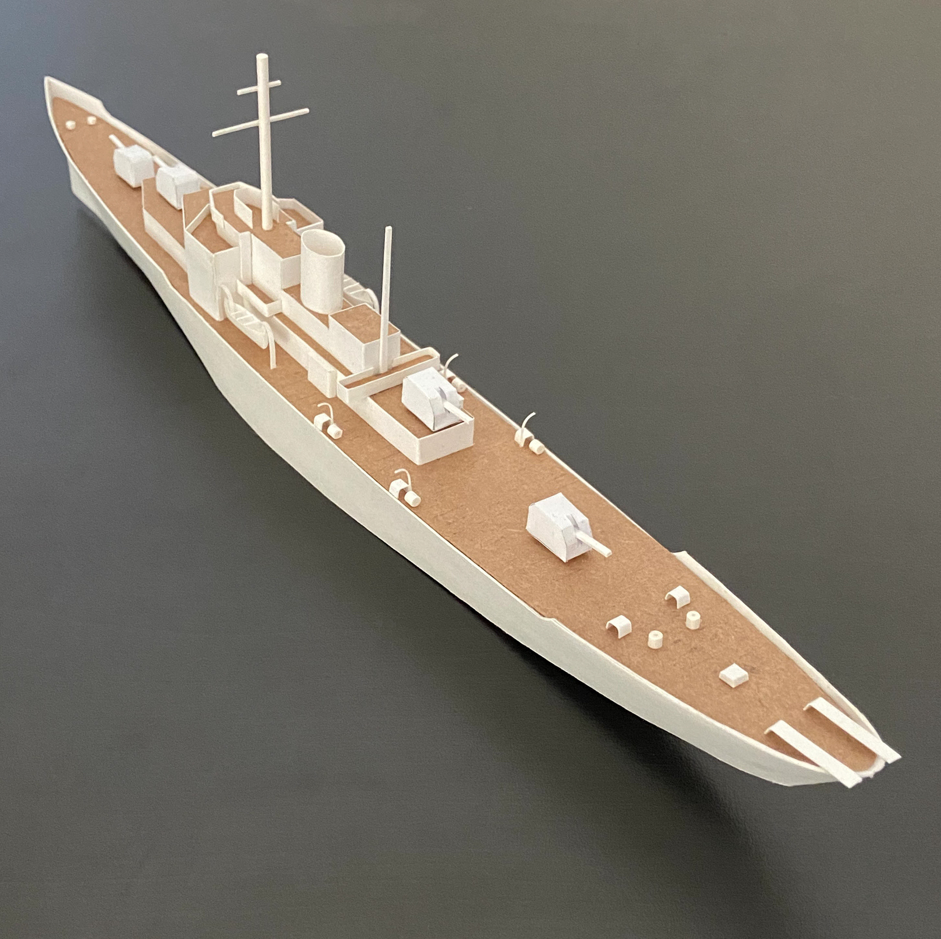 Sheri Model Michigan Taney Plastic Model Ship