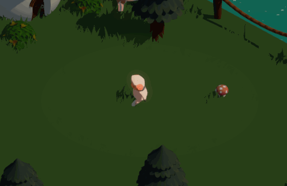 Early prototype of fire vfx + dash