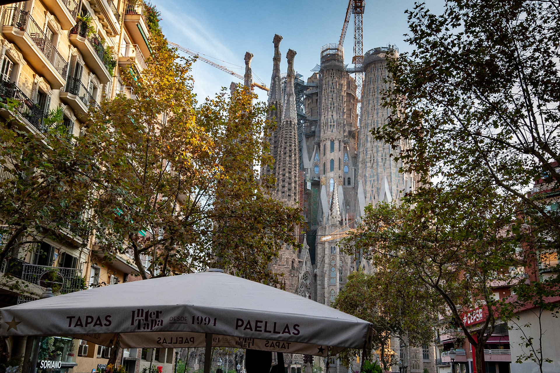 Tapas et Sagrada
