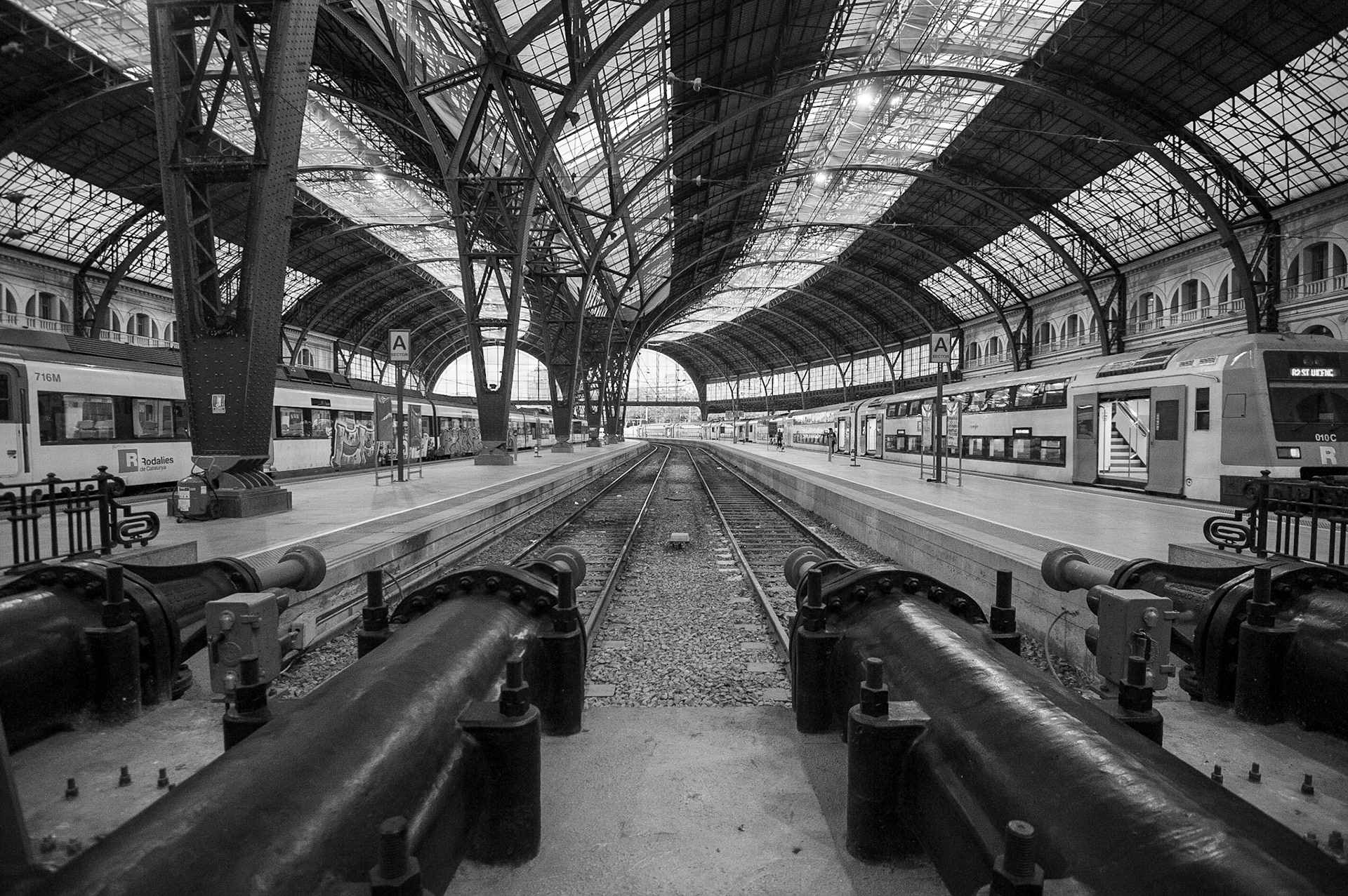 Gare française de Barcelone