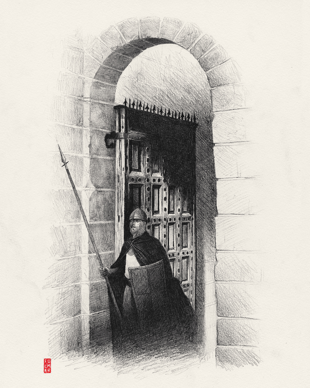 Medieval guard