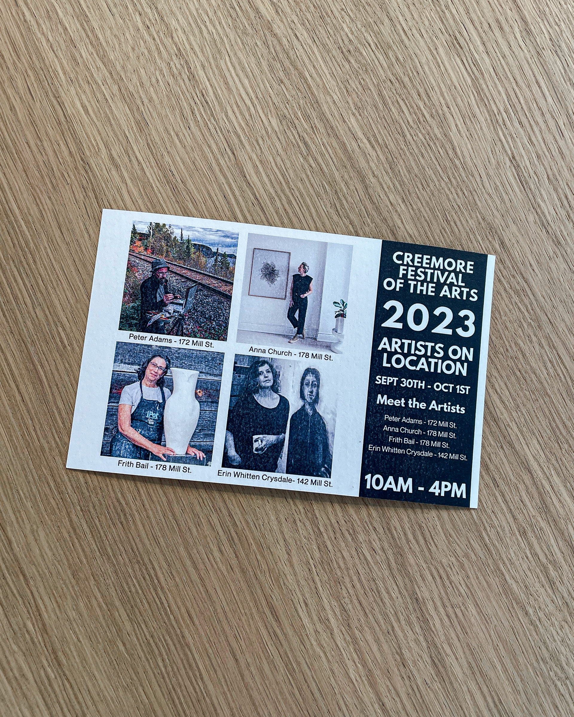 Post Card Physical Back