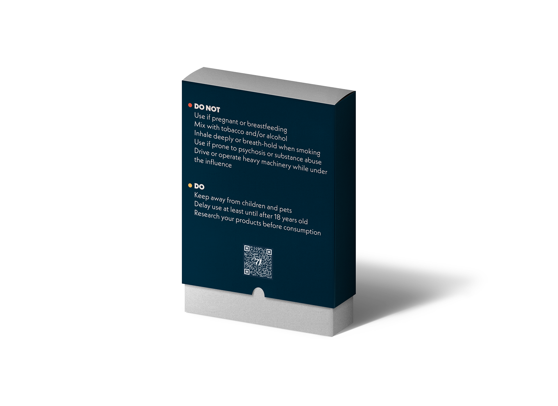 Product Packaging Back