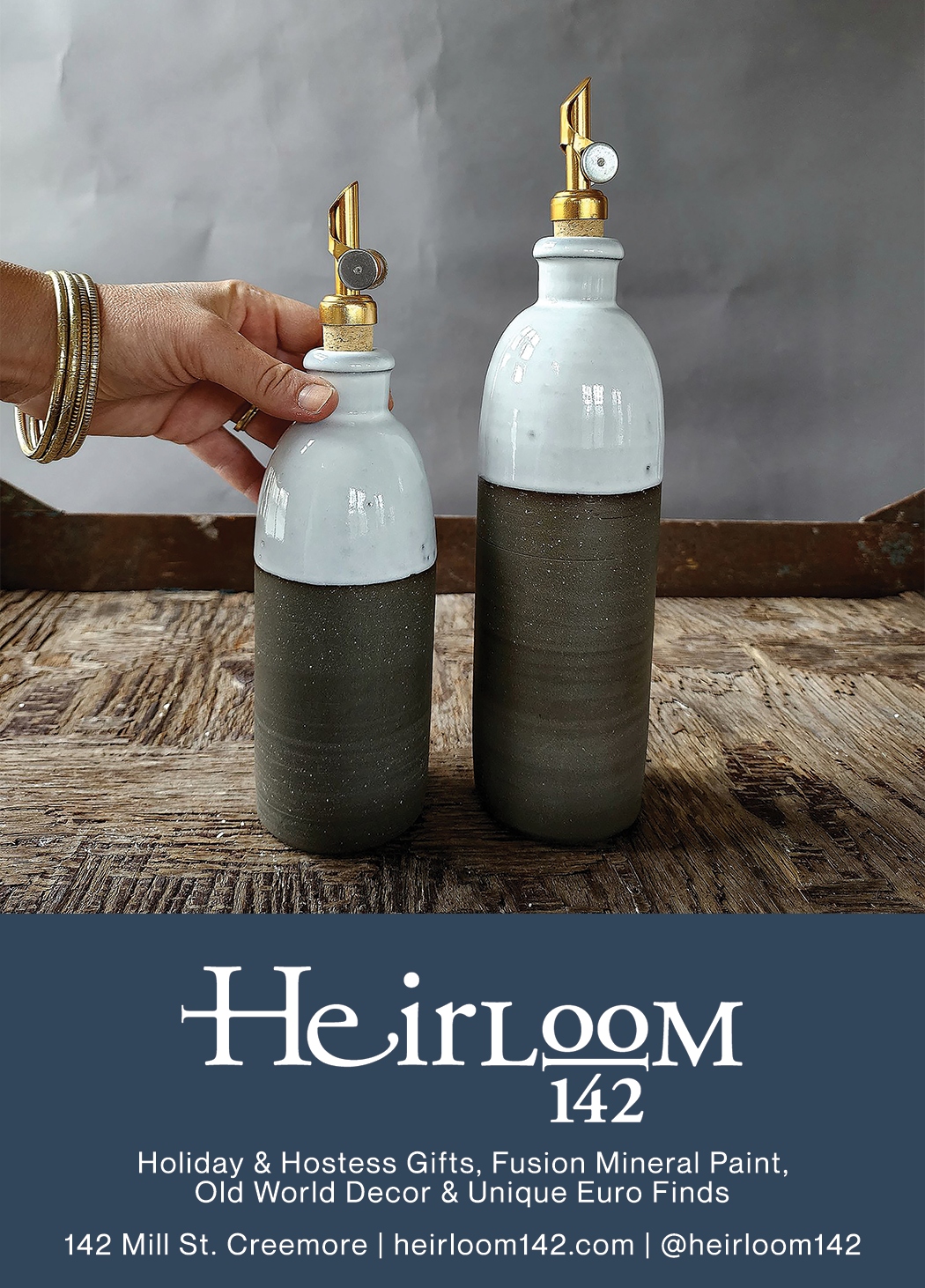 OurHomes Ad: 1/4 Page Heirloom 142