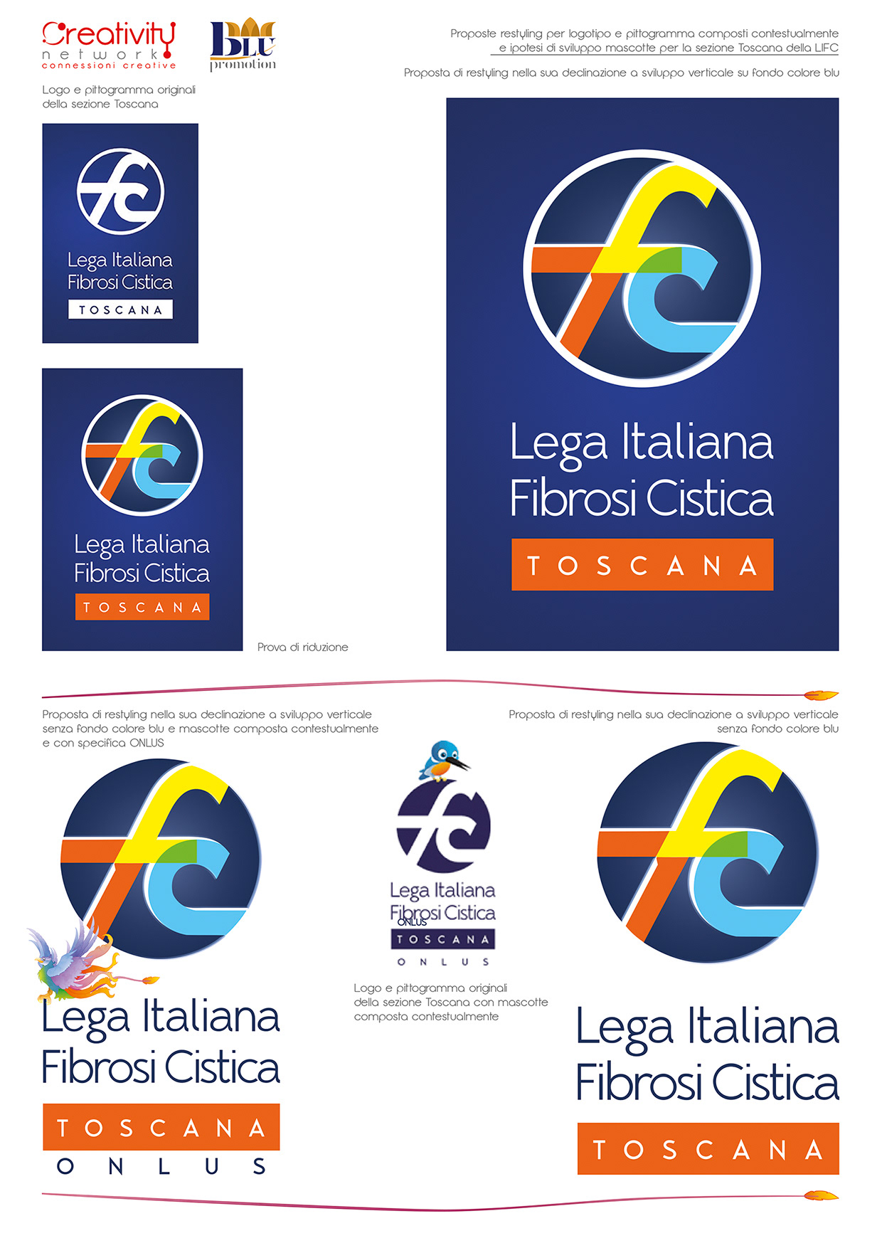 Restyling marchio e logo della Lega Italiana Fibrosi Cistica