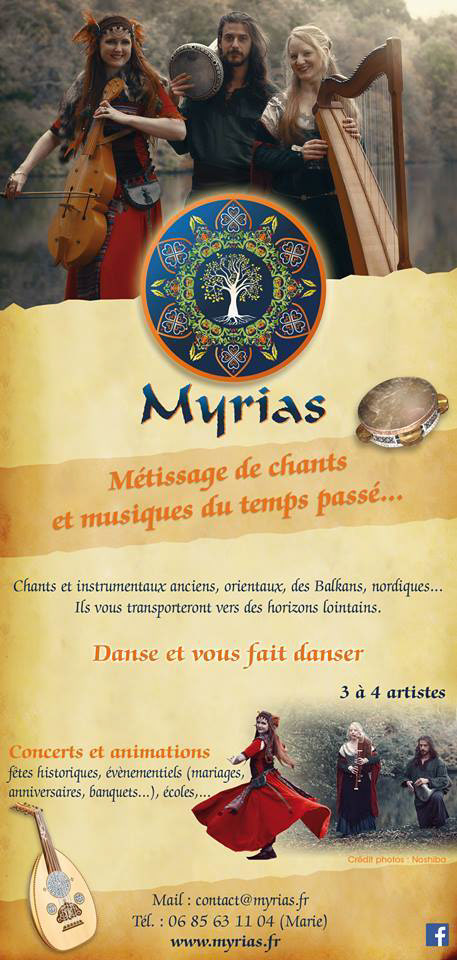 Myrias — commissioned photography for the ensemble’s promotional materials and event communication, credited as Noshiba