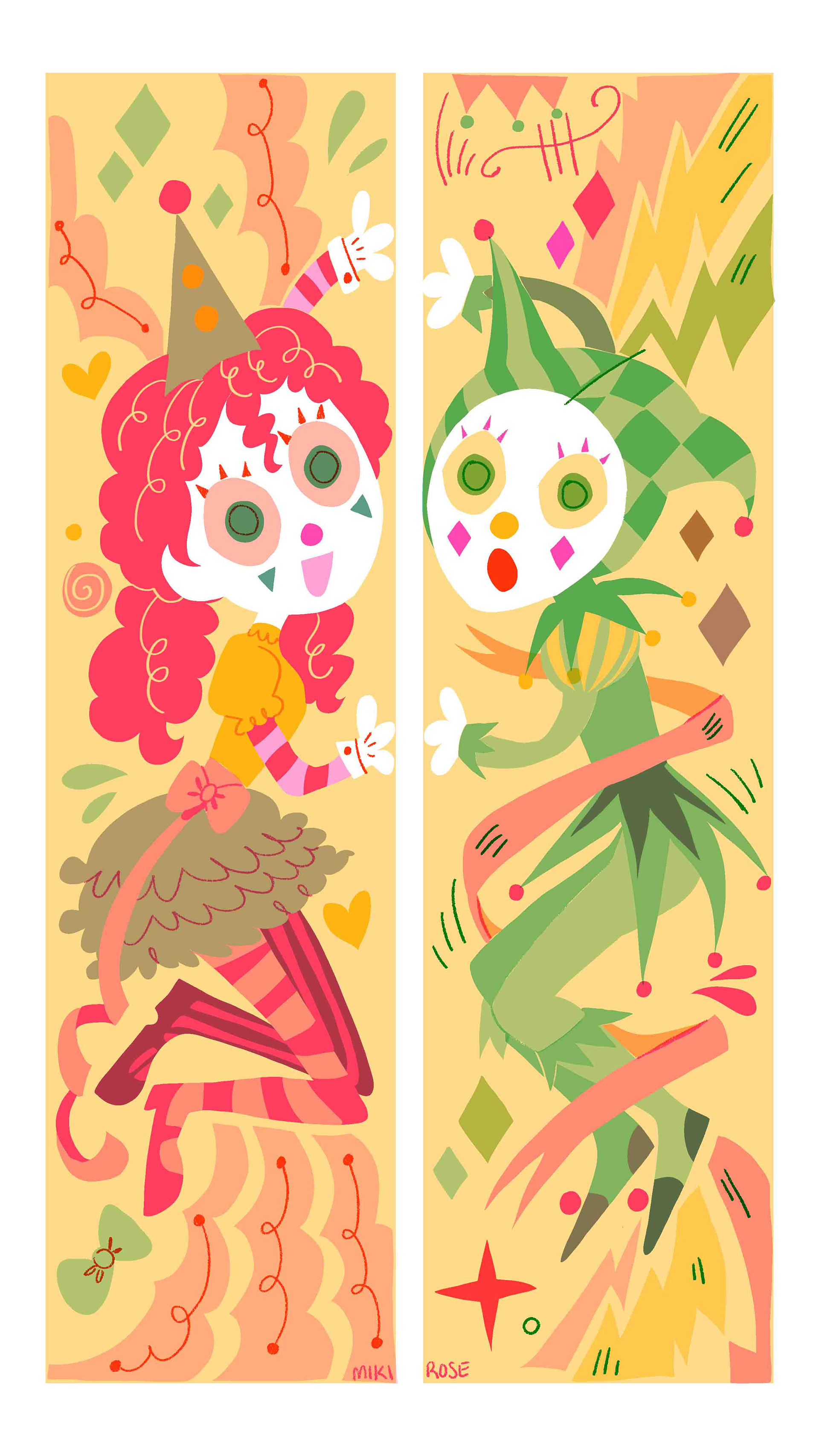 Risograph print later sold at SPX 2023 and MoCCA 2024.