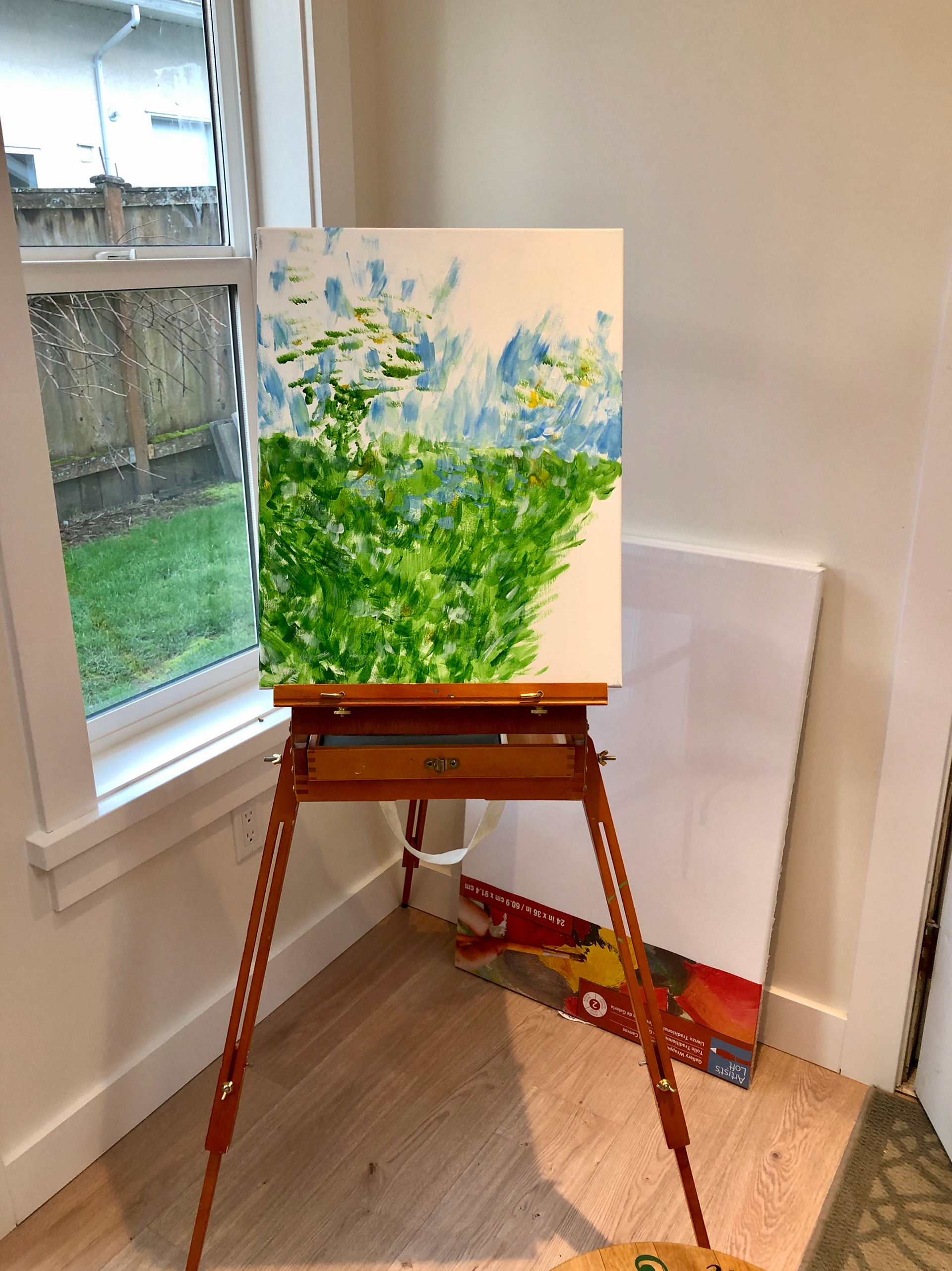 So much light to work in :)