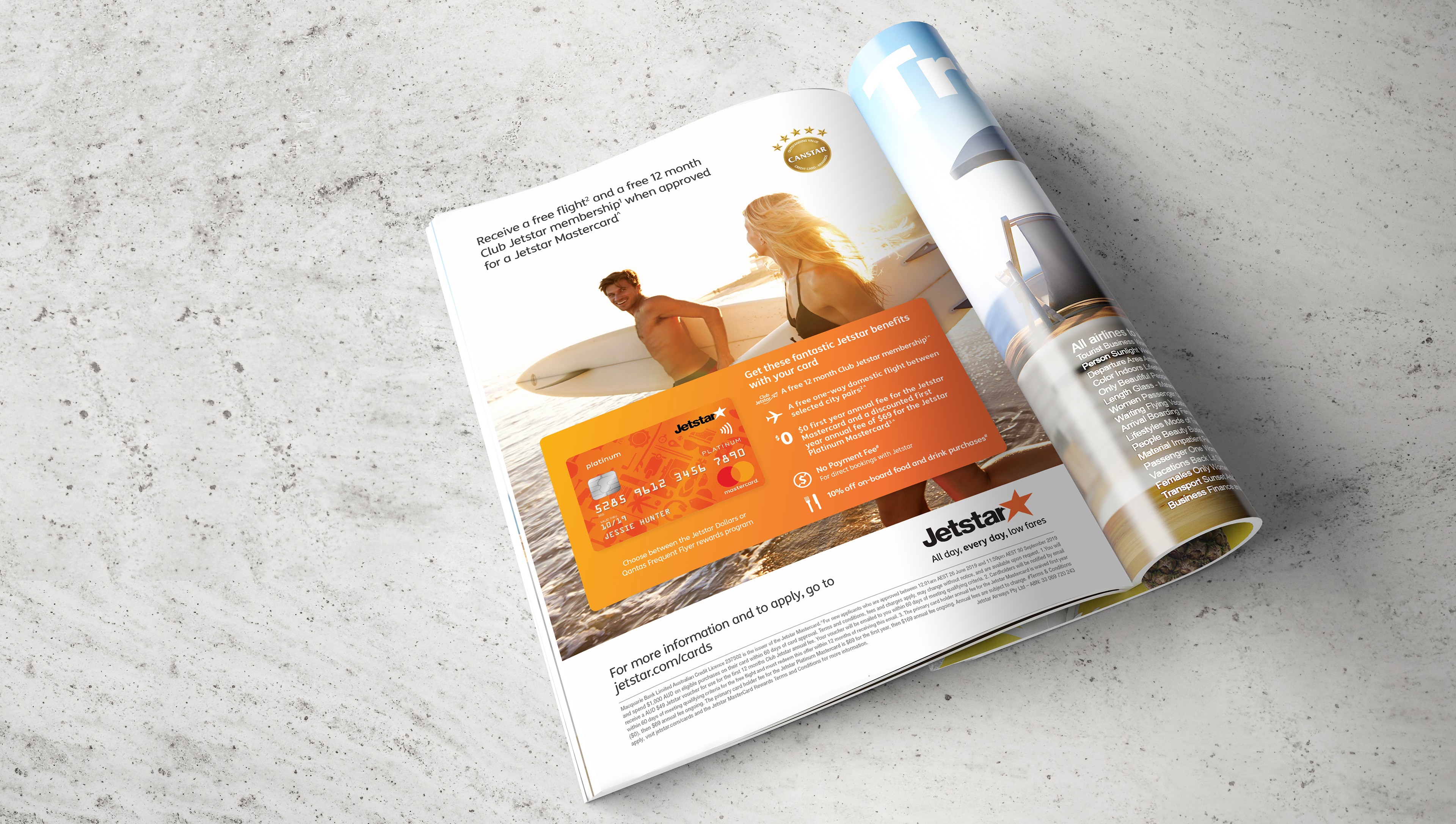 Magazine Ad: Mastercard