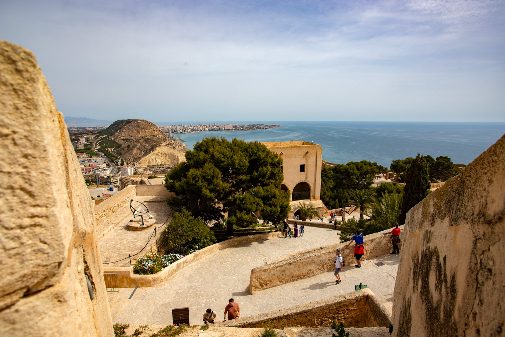 View from Santa Bárbara Castle, Alicante 20 March 2024
